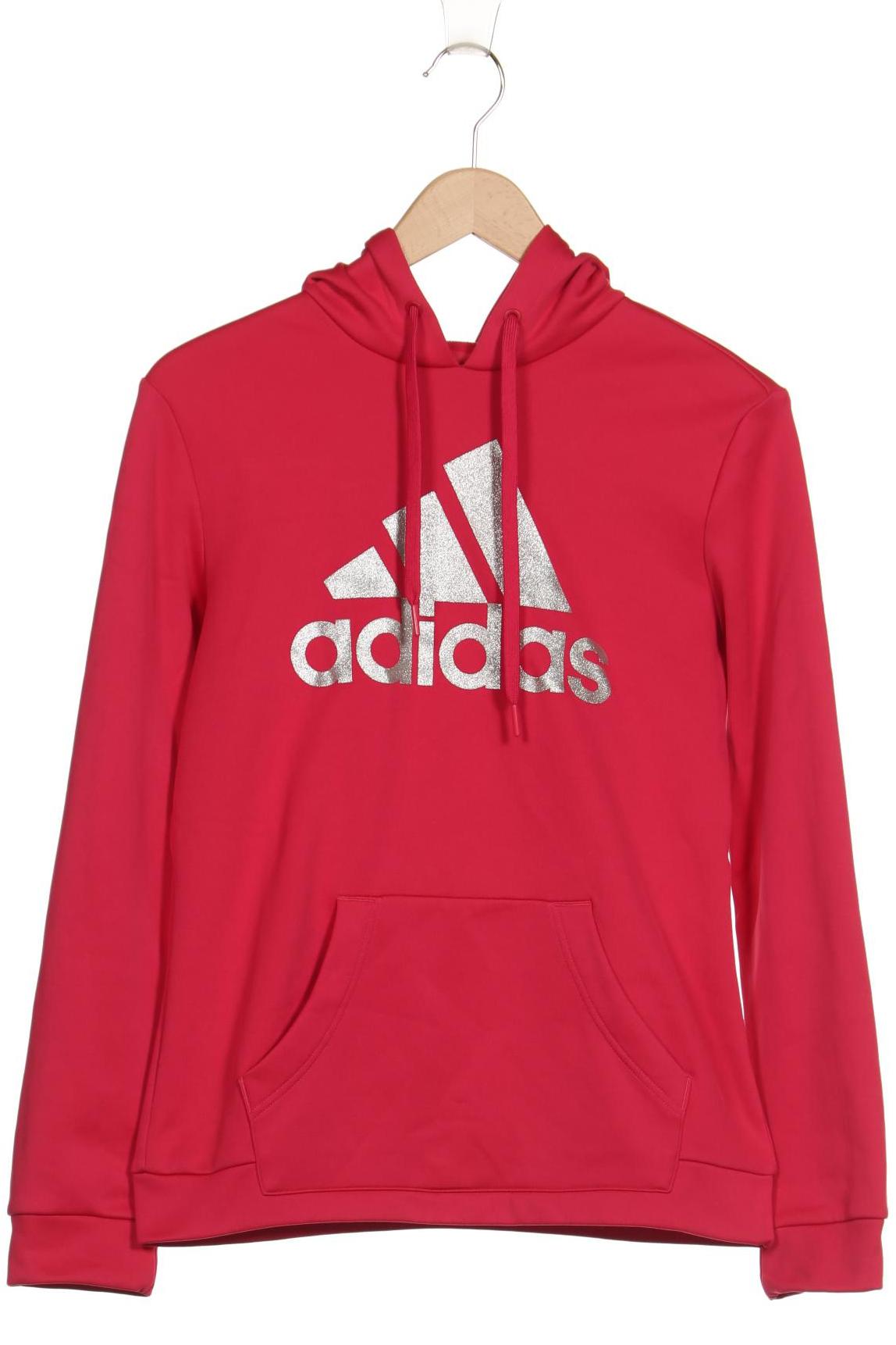 

adidas Damen Kapuzenpullover, rot, Gr. 38