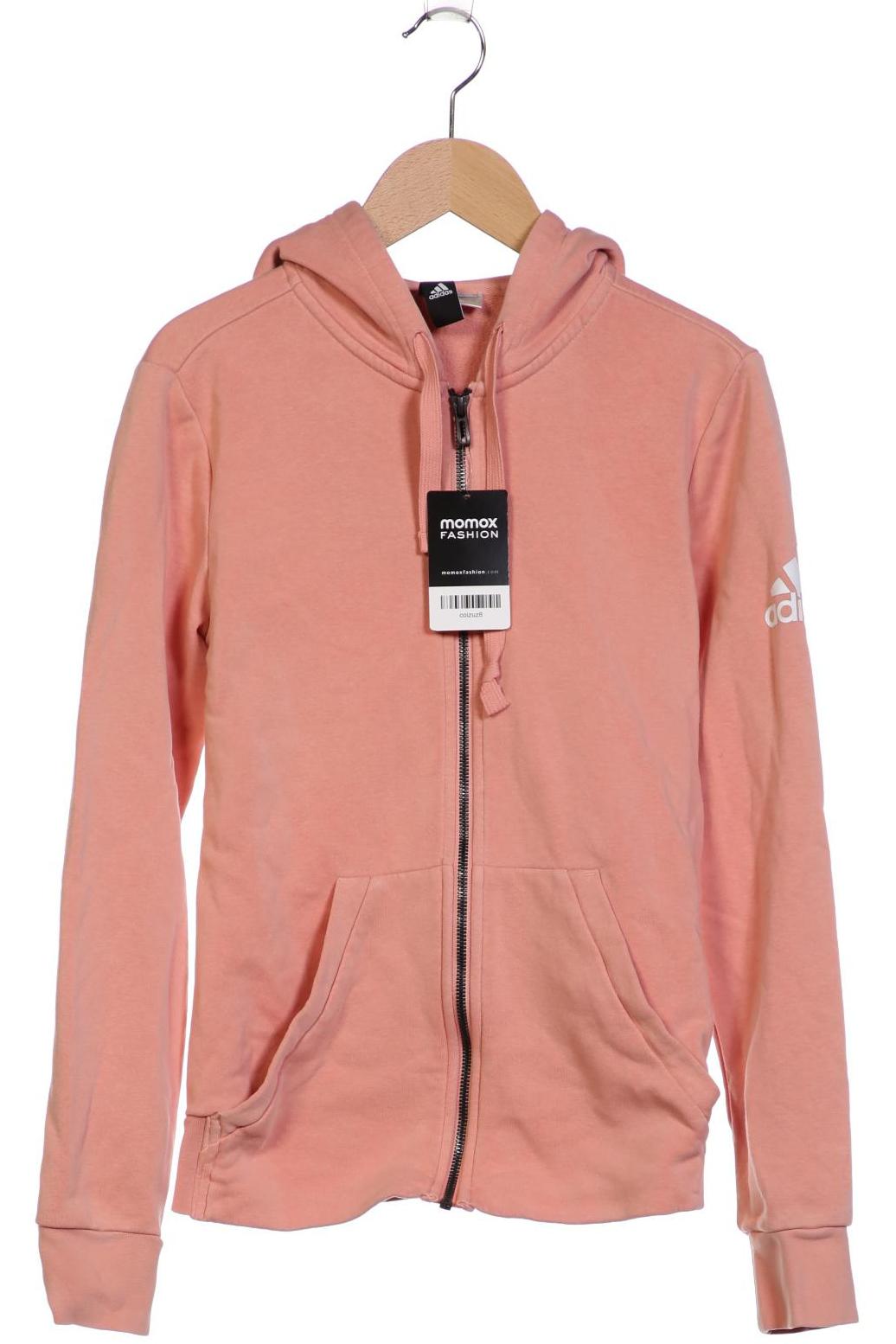 

adidas Damen Kapuzenpullover, orange, Gr. 34
