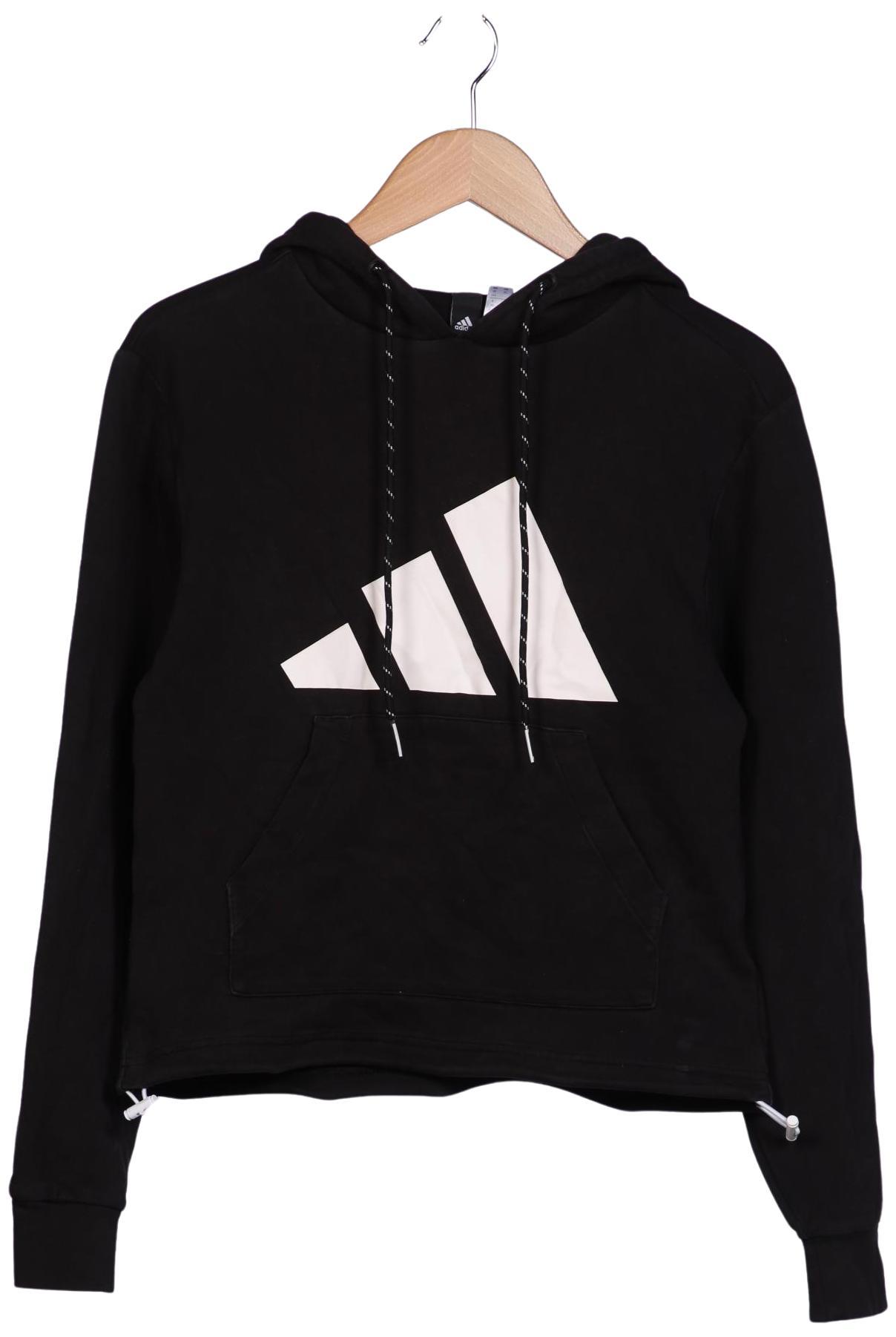 

adidas Damen Kapuzenpullover, schwarz, Gr. 34