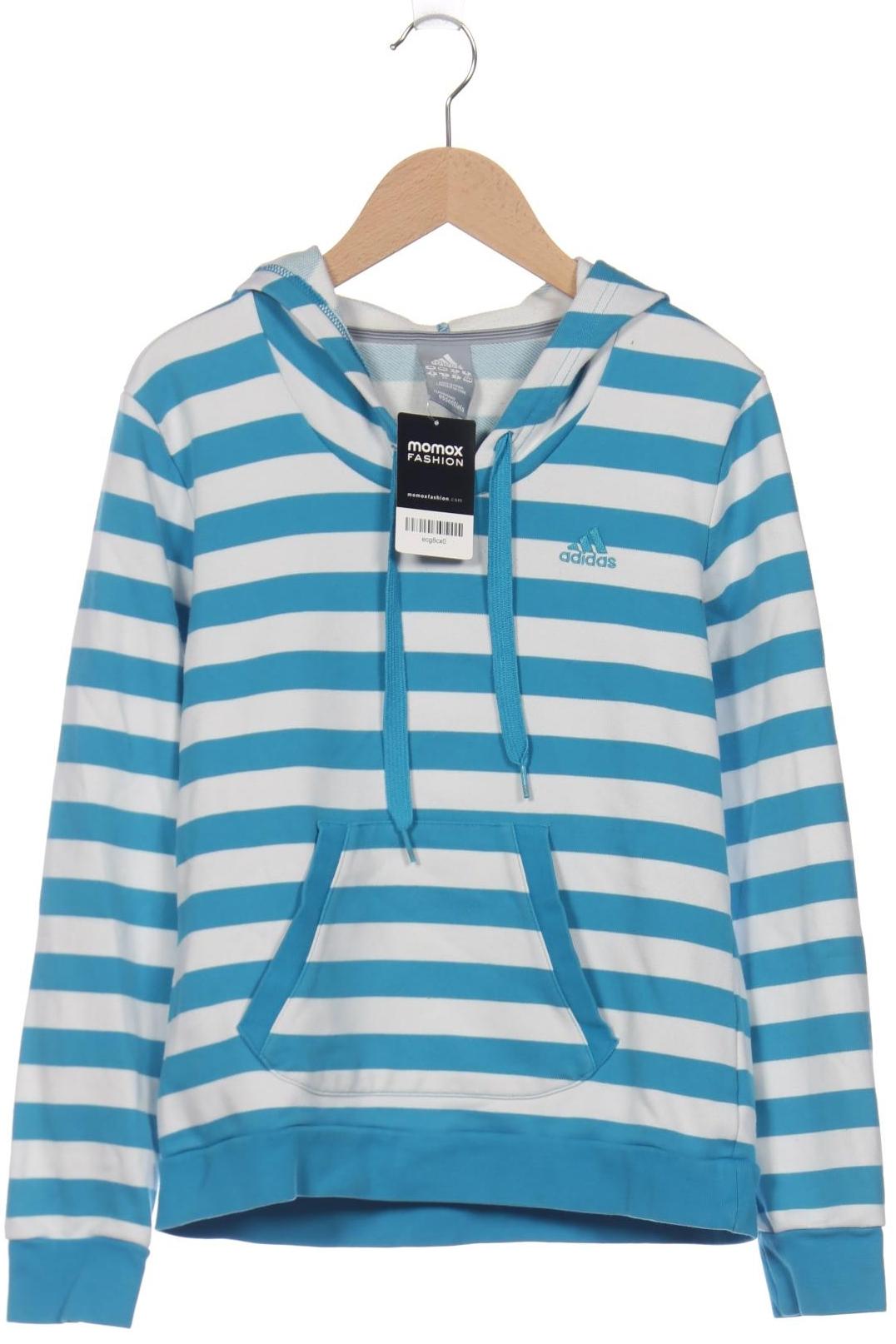 

adidas Damen Kapuzenpullover, blau, Gr. 38