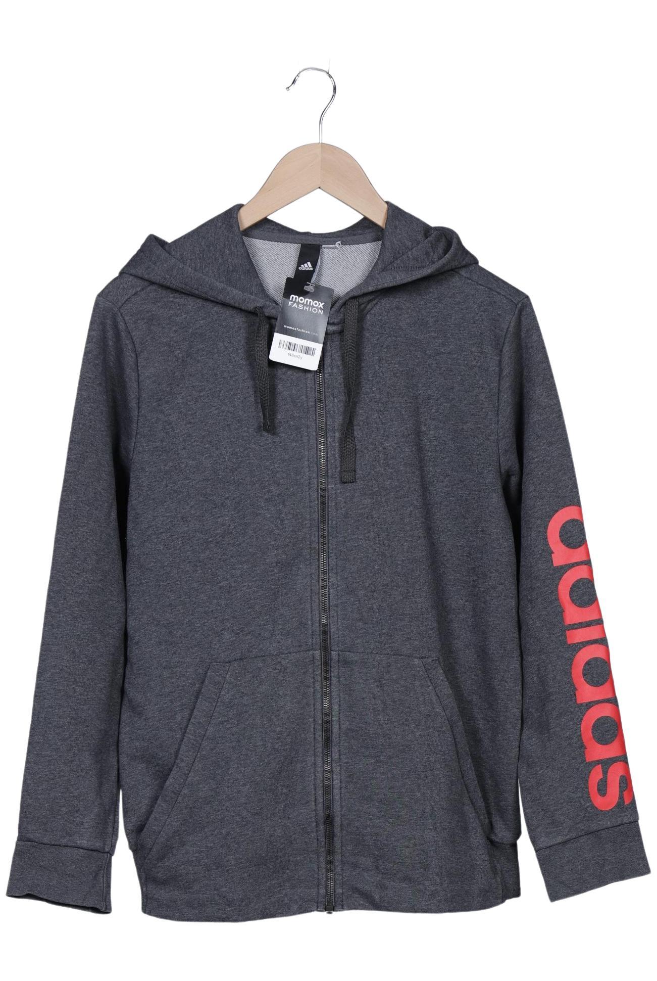 

adidas Damen Kapuzenpullover, grau, Gr. 42