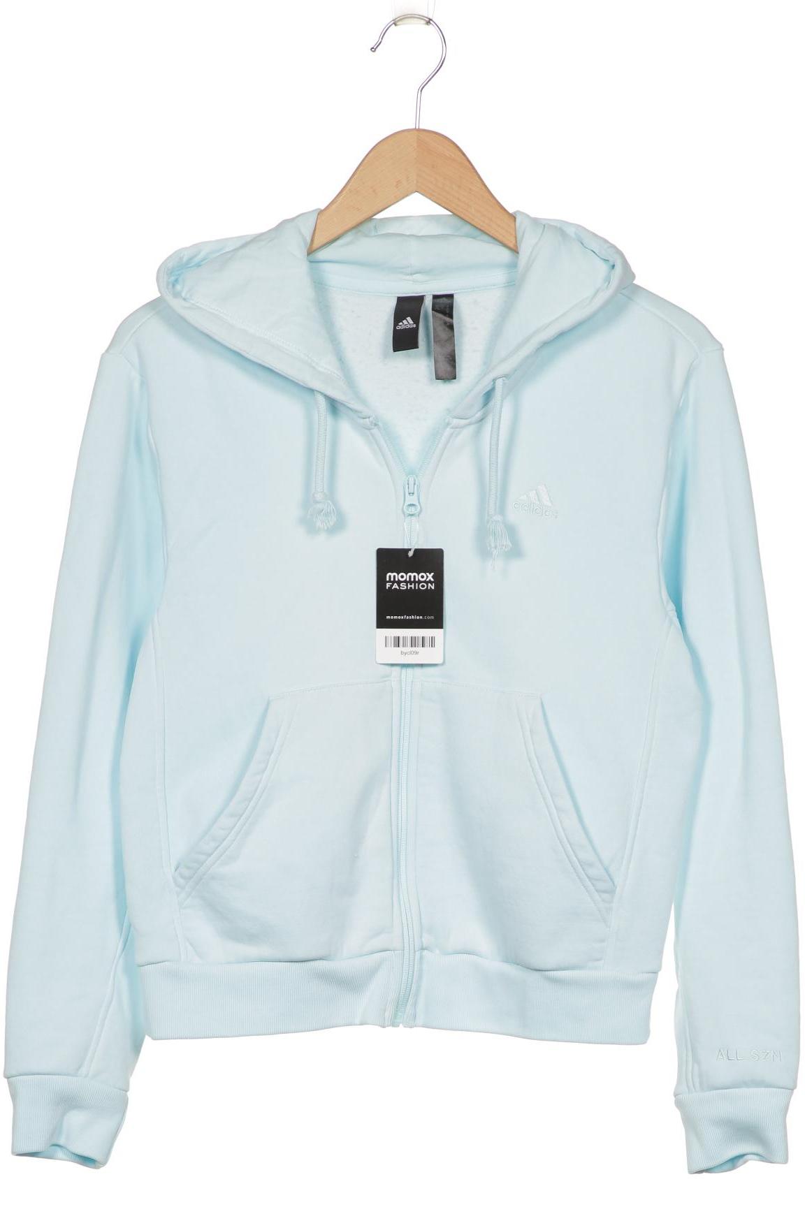 

adidas Damen Kapuzenpullover, hellblau, Gr. 36