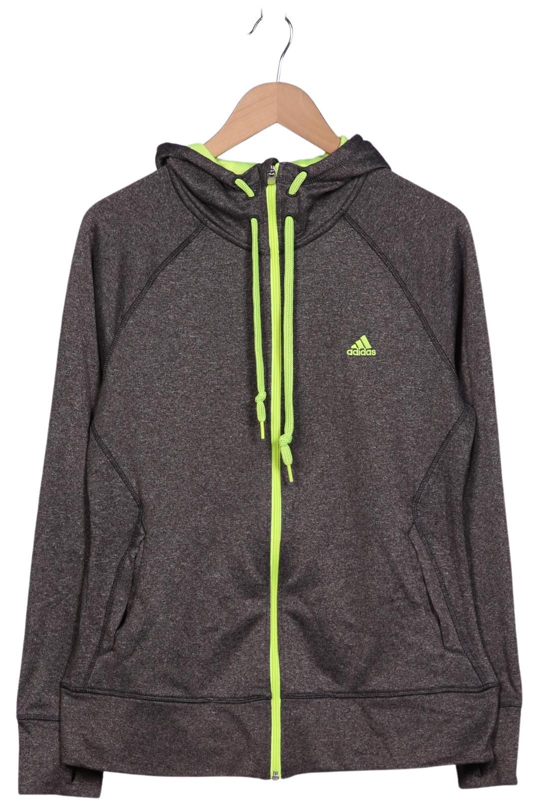 

adidas Damen Kapuzenpullover, grau, Gr. 42
