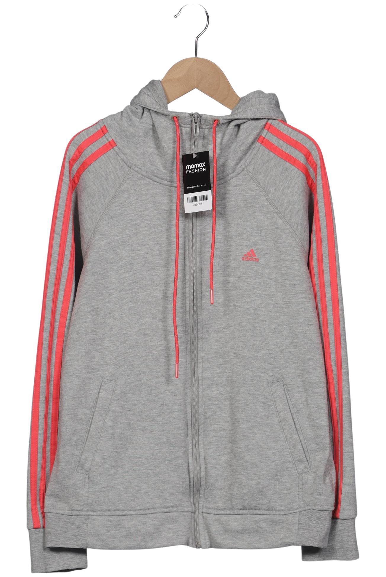 

adidas Damen Kapuzenpullover, grau, Gr. 38