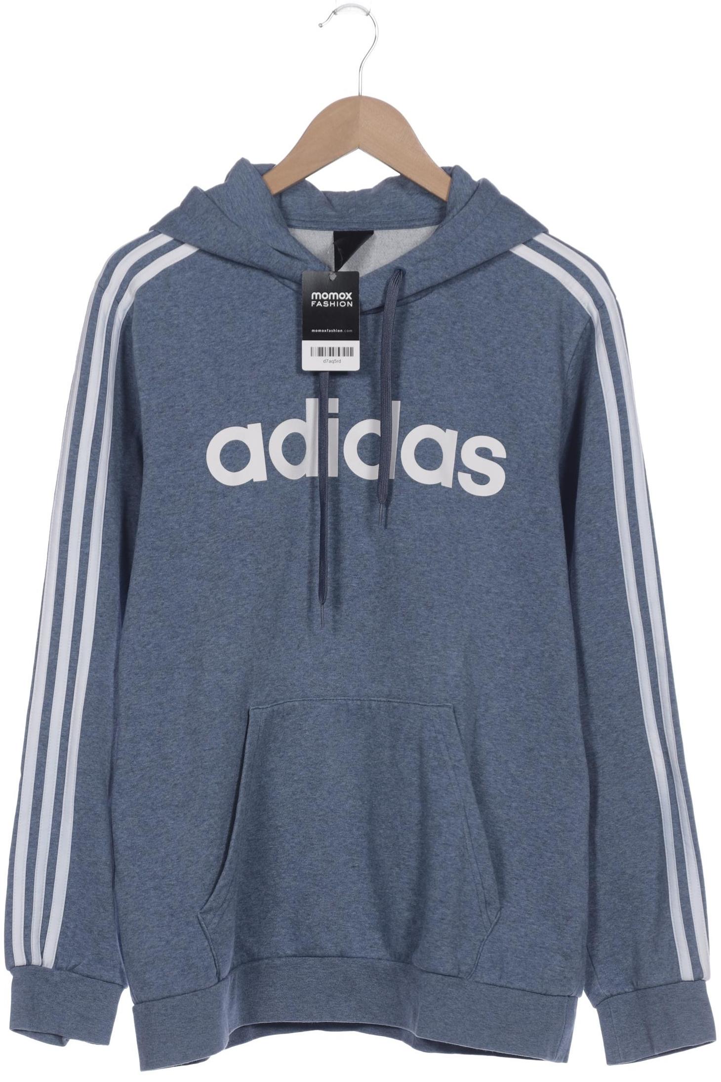 

adidas Damen Kapuzenpullover, blau, Gr. 42