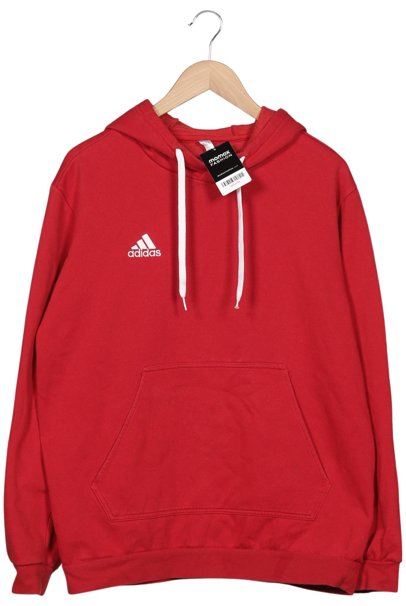 

adidas Damen Kapuzenpullover, rot, Gr. 42
