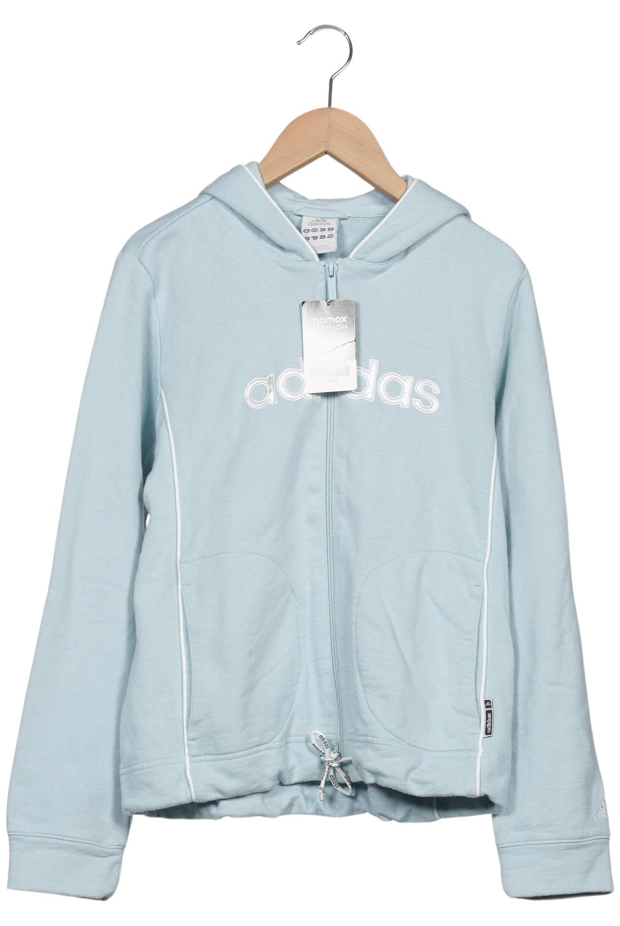 

adidas Damen Kapuzenpullover, hellblau, Gr. 38