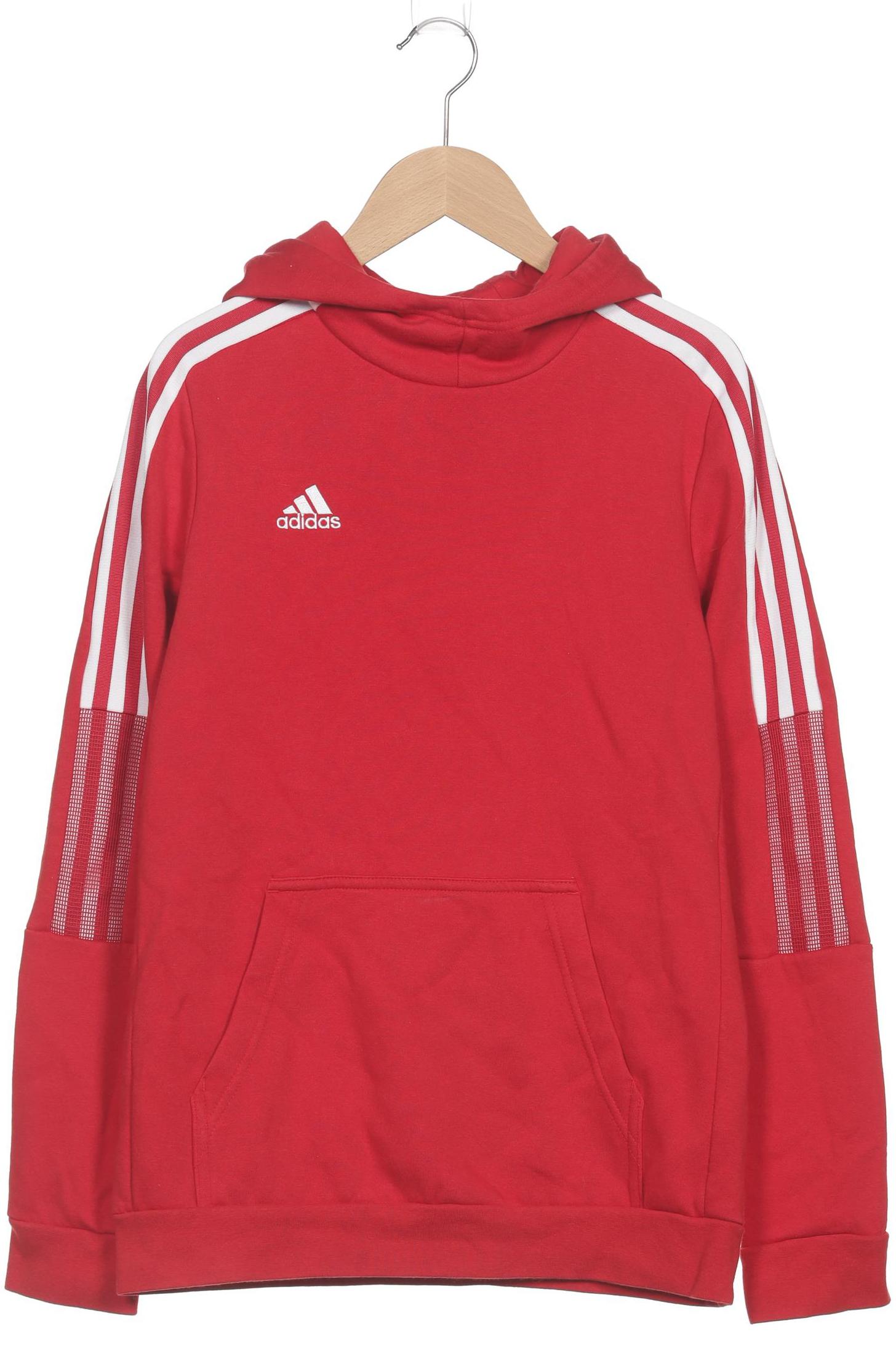 

adidas Damen Kapuzenpullover, rot, Gr. 36