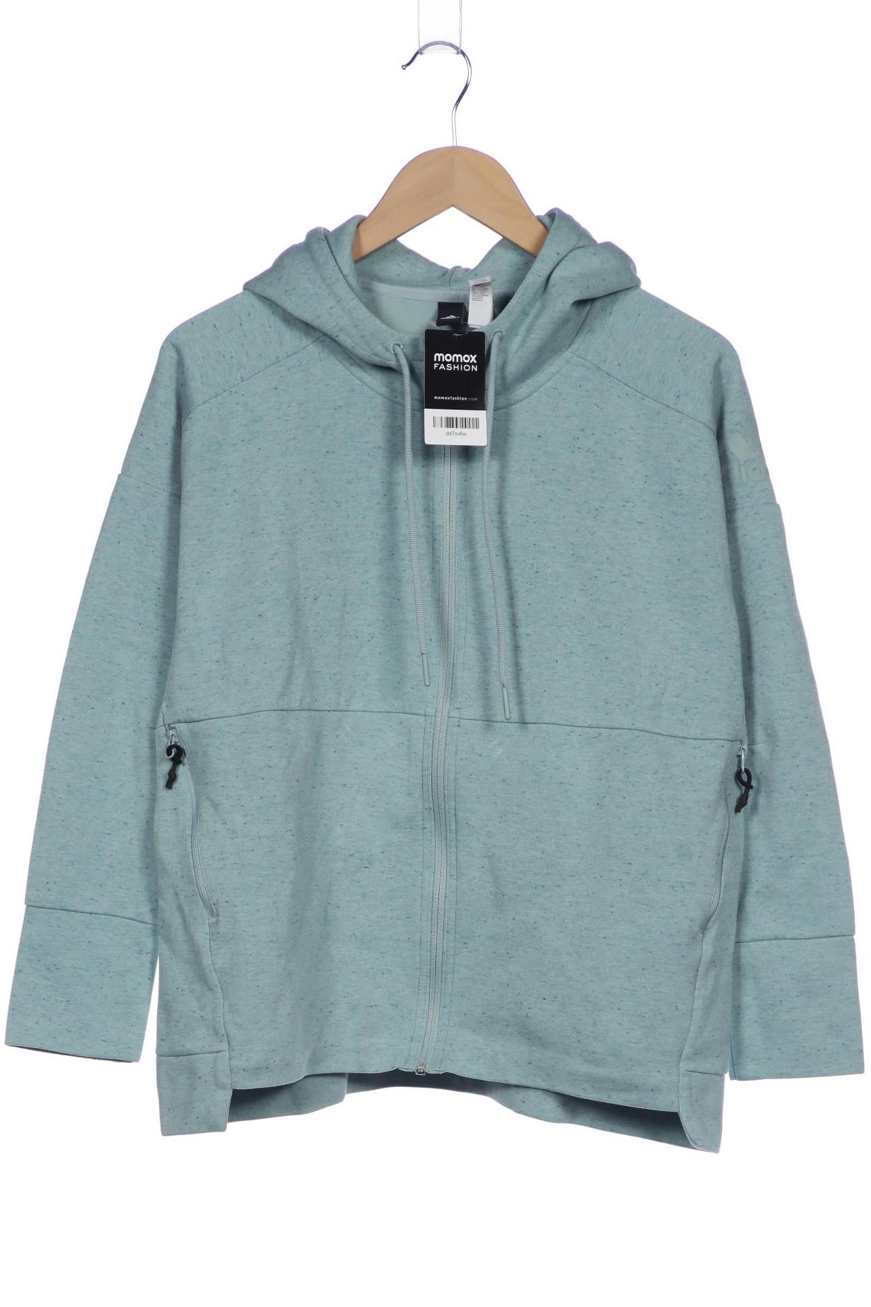

adidas Damen Kapuzenpullover, blau, Gr. 42