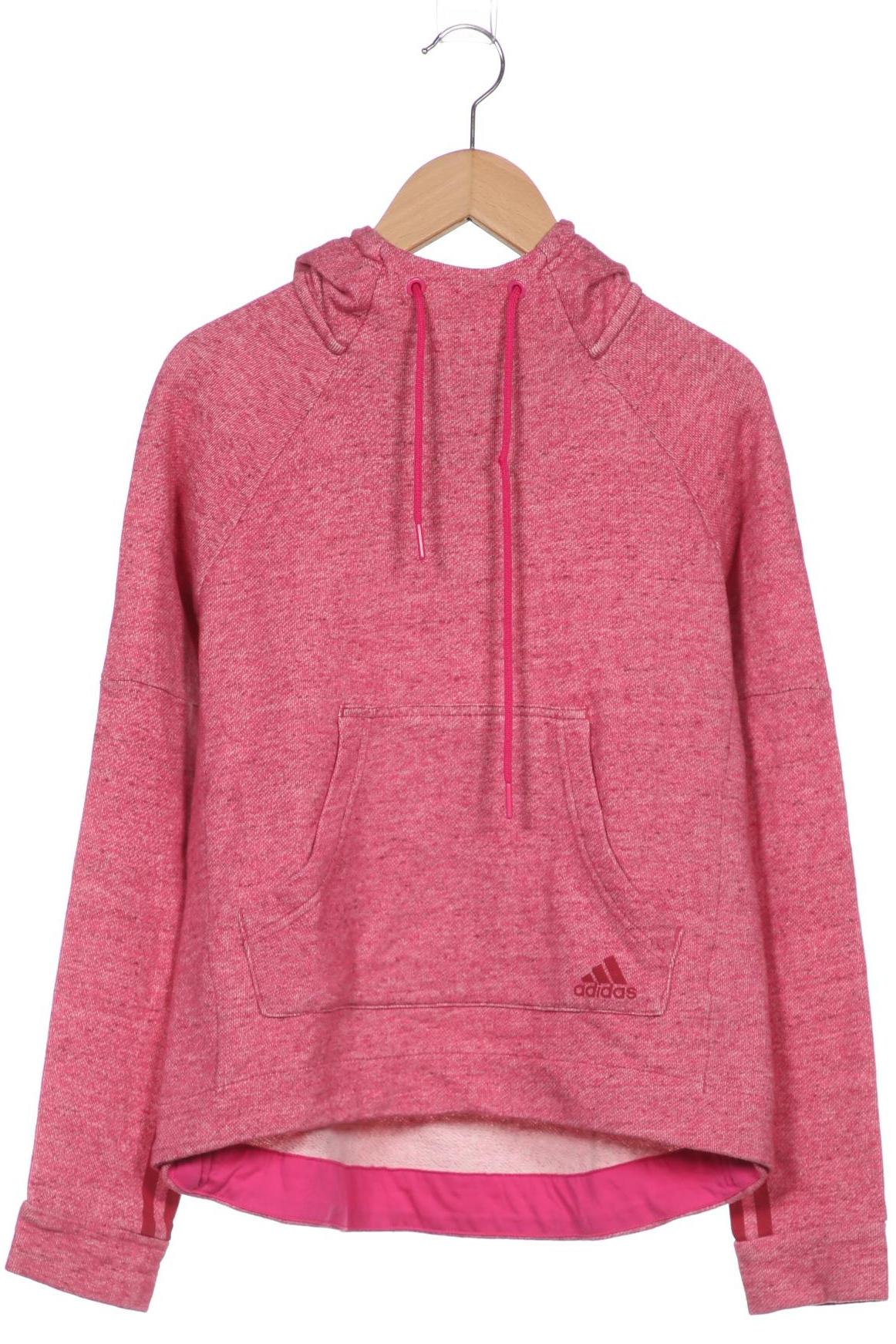 

adidas Damen Kapuzenpullover, pink, Gr. 34