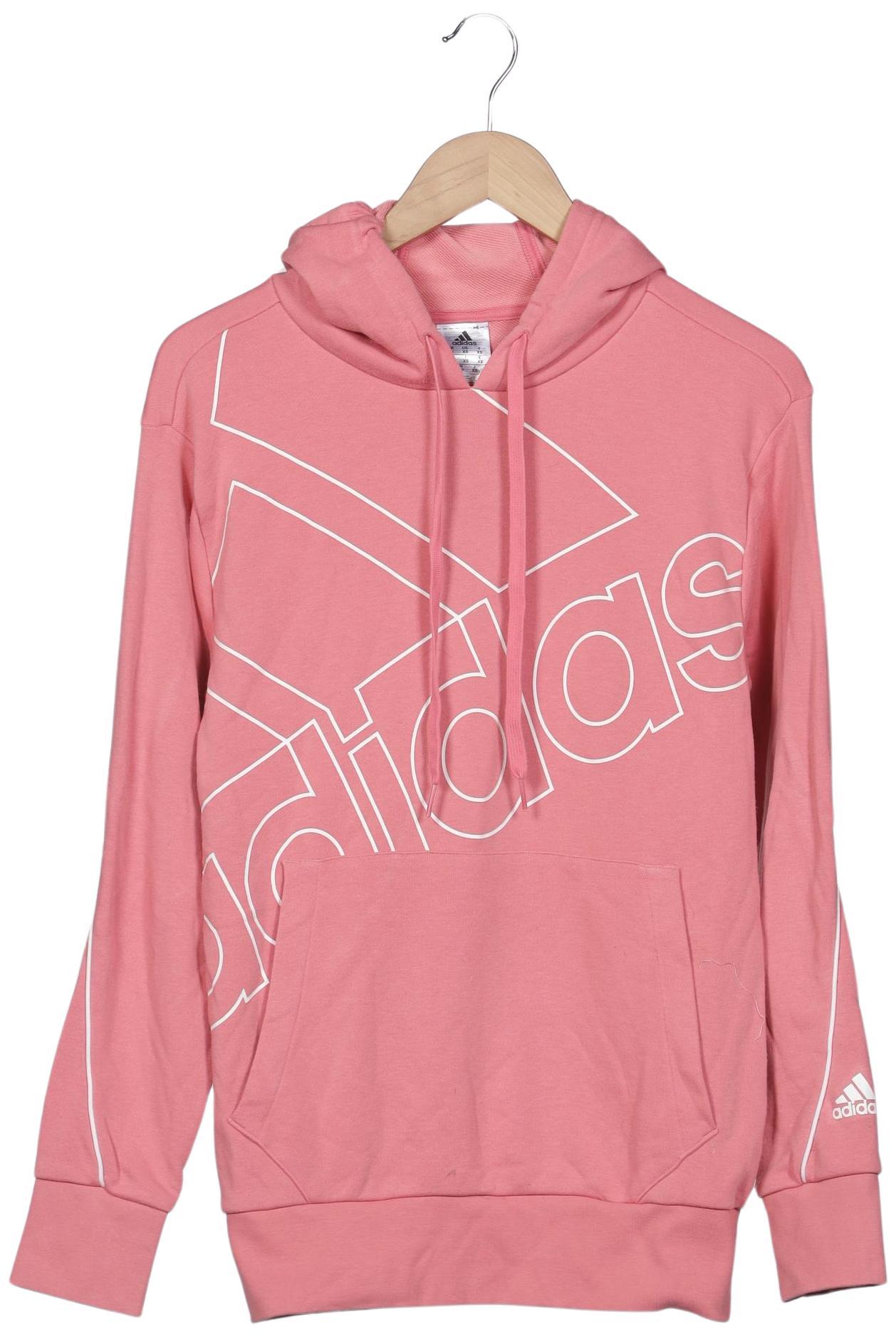

adidas Damen Kapuzenpullover, pink, Gr. 34