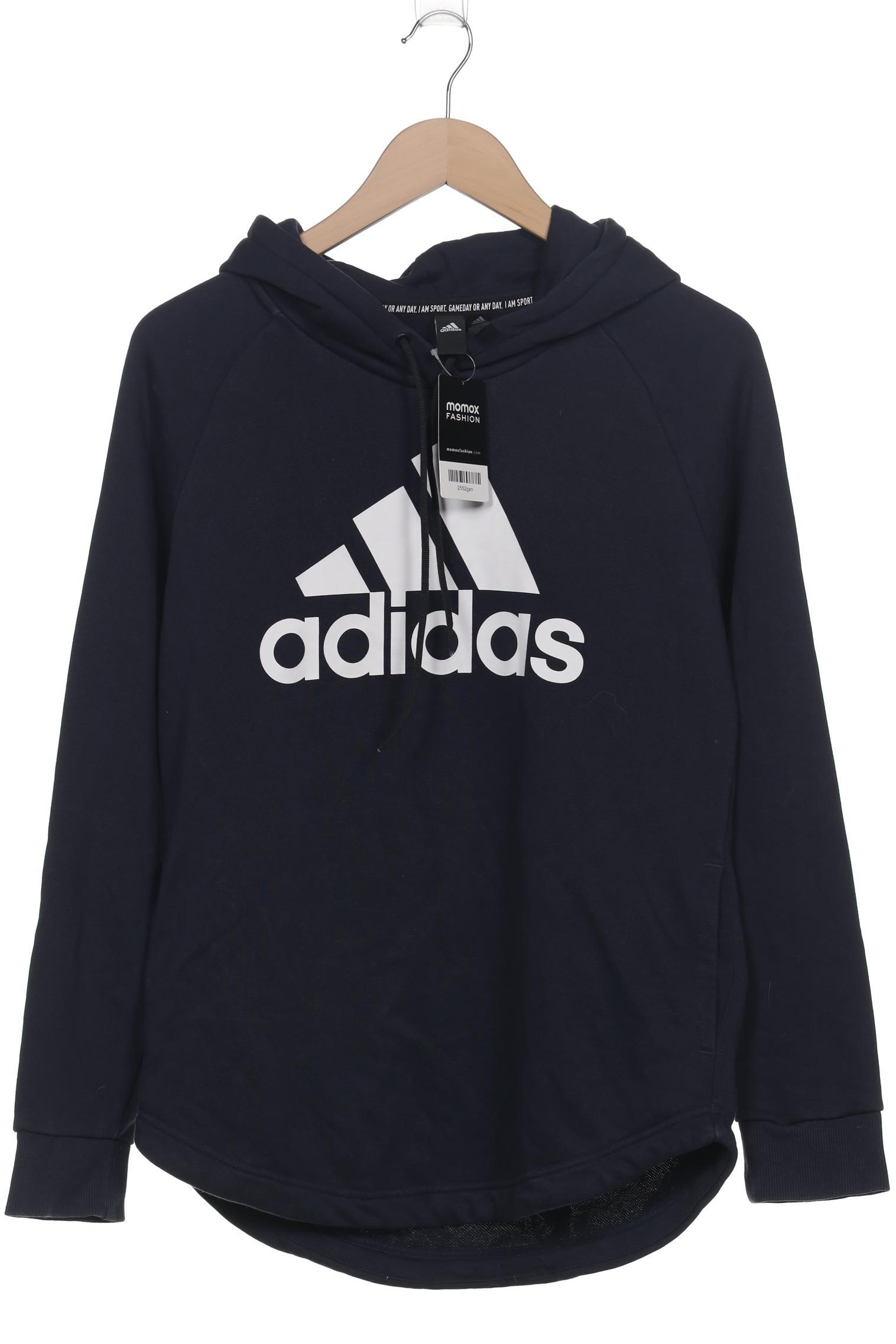 

adidas Damen Kapuzenpullover, marineblau, Gr. 38