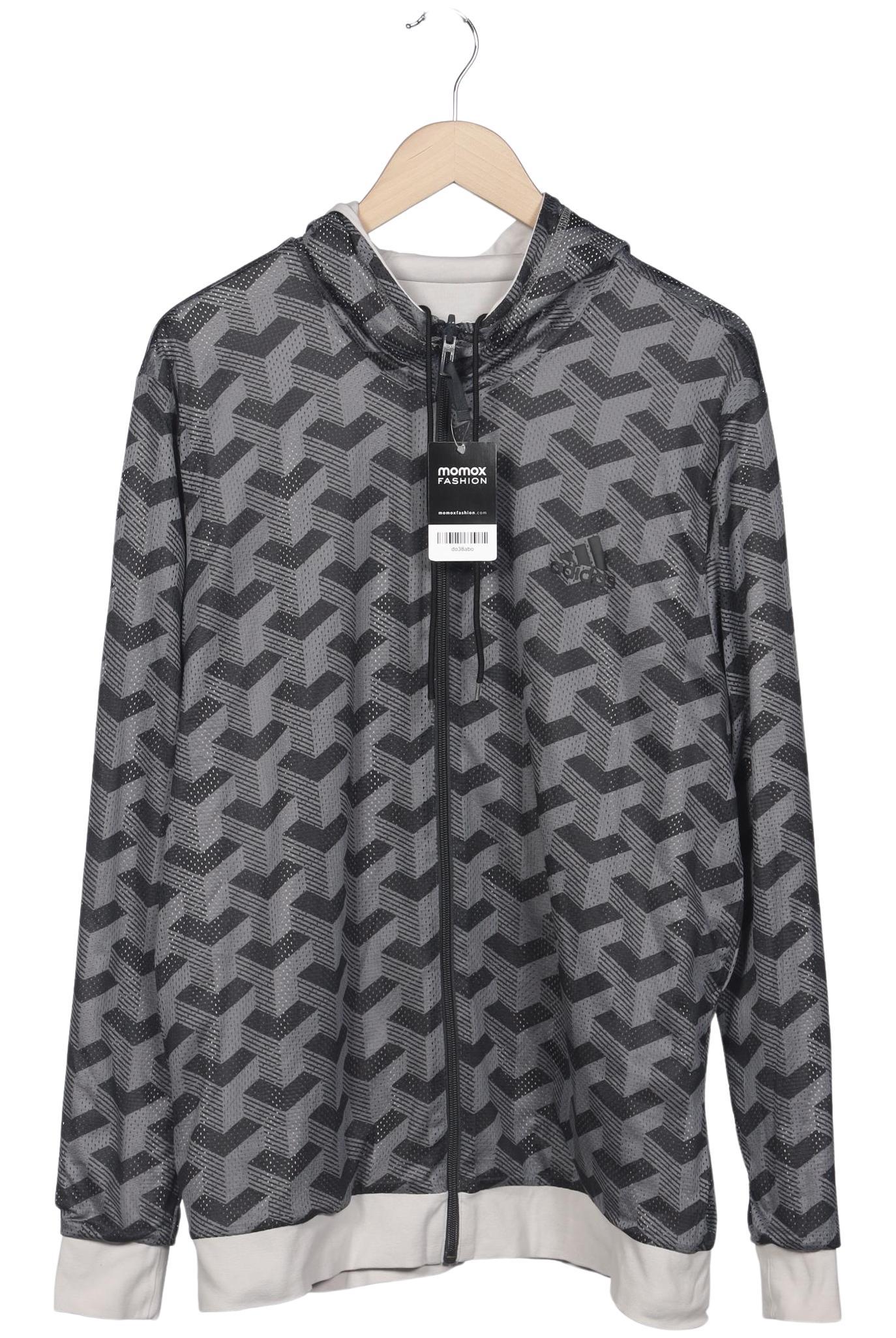 

adidas Damen Kapuzenpullover, grau, Gr. 44