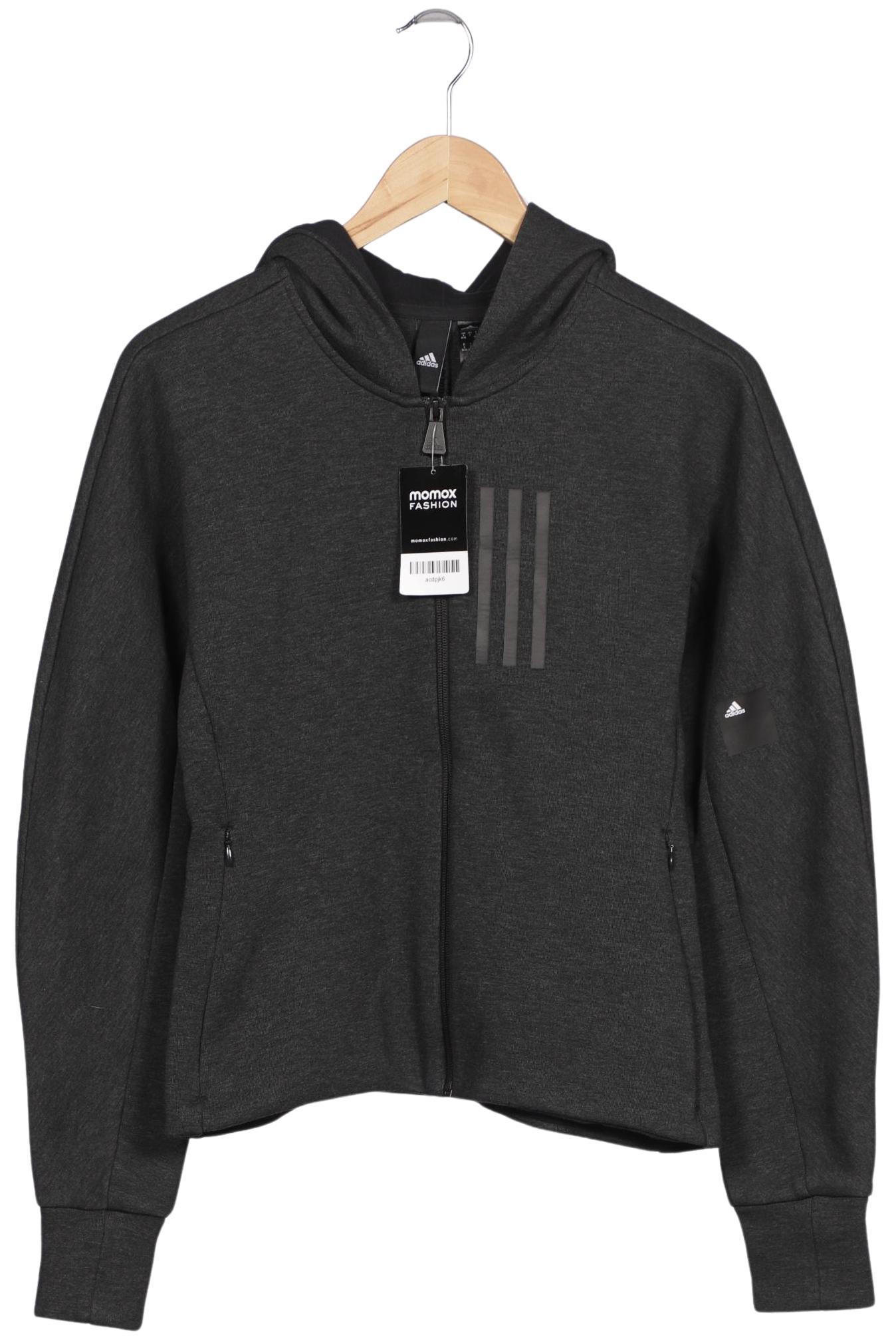 

adidas Damen Kapuzenpullover, grau, Gr. 38