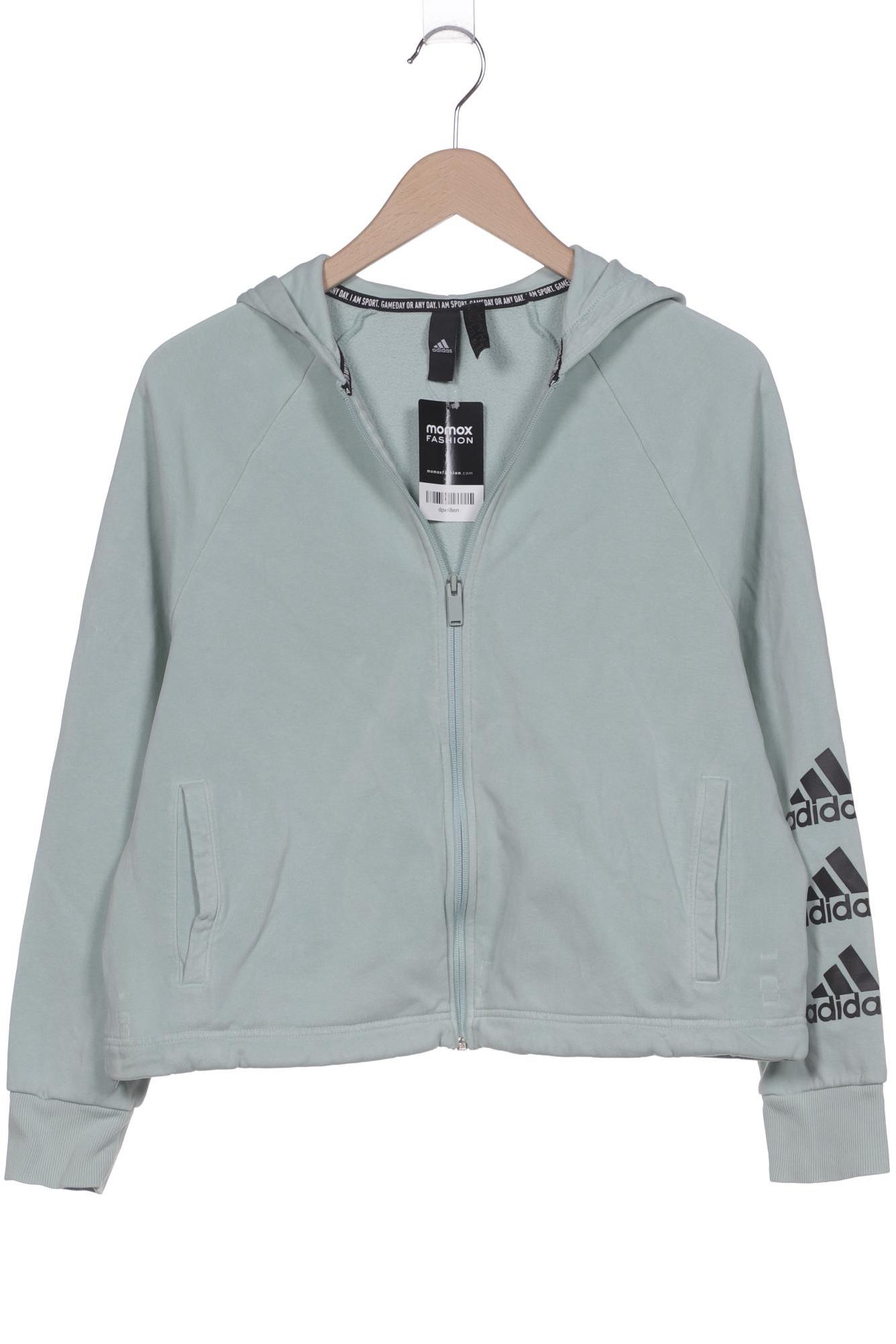 

adidas Damen Kapuzenpullover, hellgrün, Gr. 38