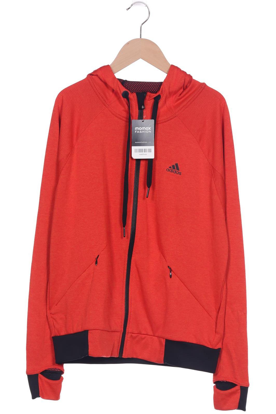 

adidas Damen Kapuzenpullover, rot, Gr. 36