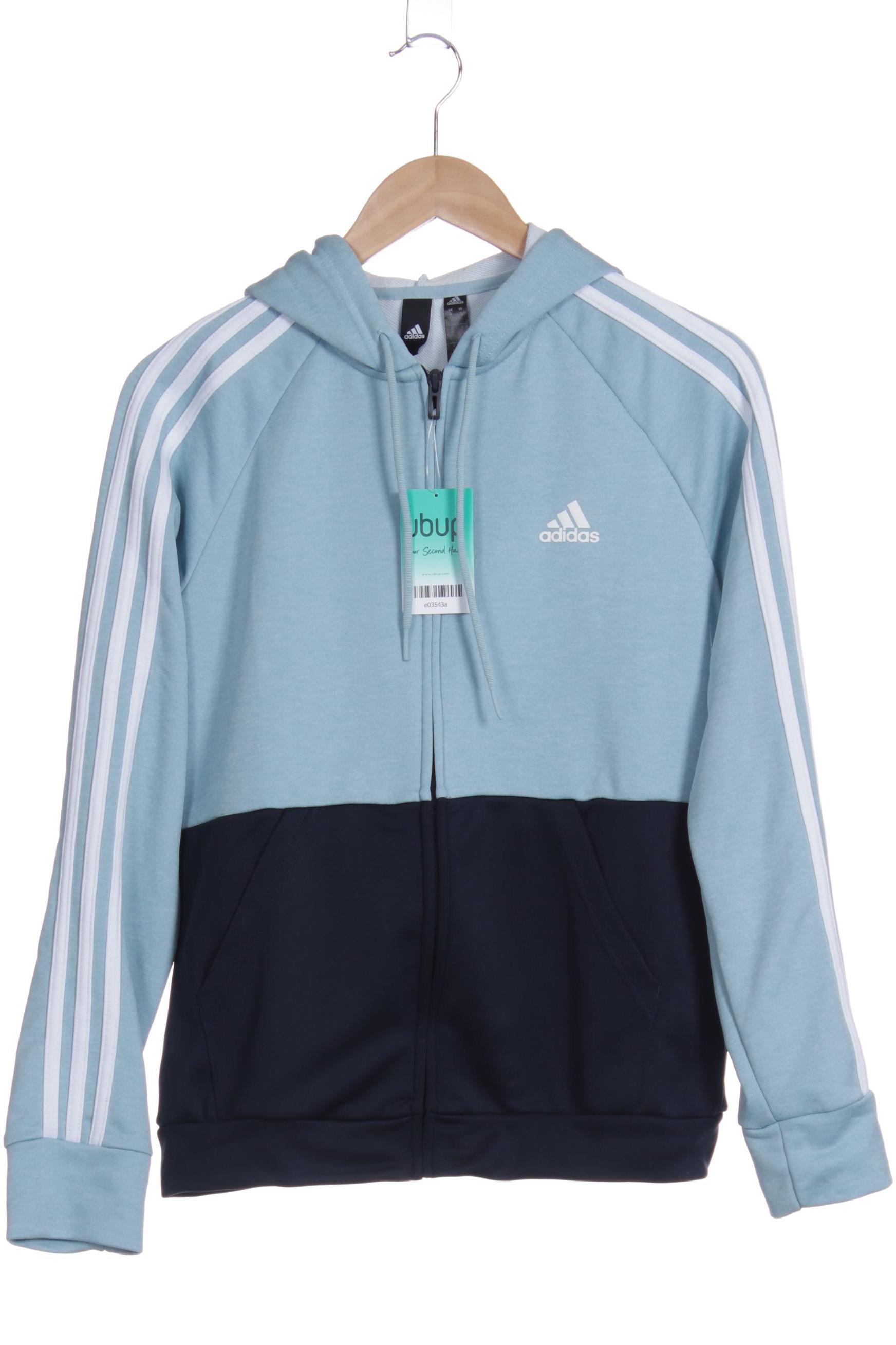 

adidas Damen Kapuzenpullover, blau, Gr.