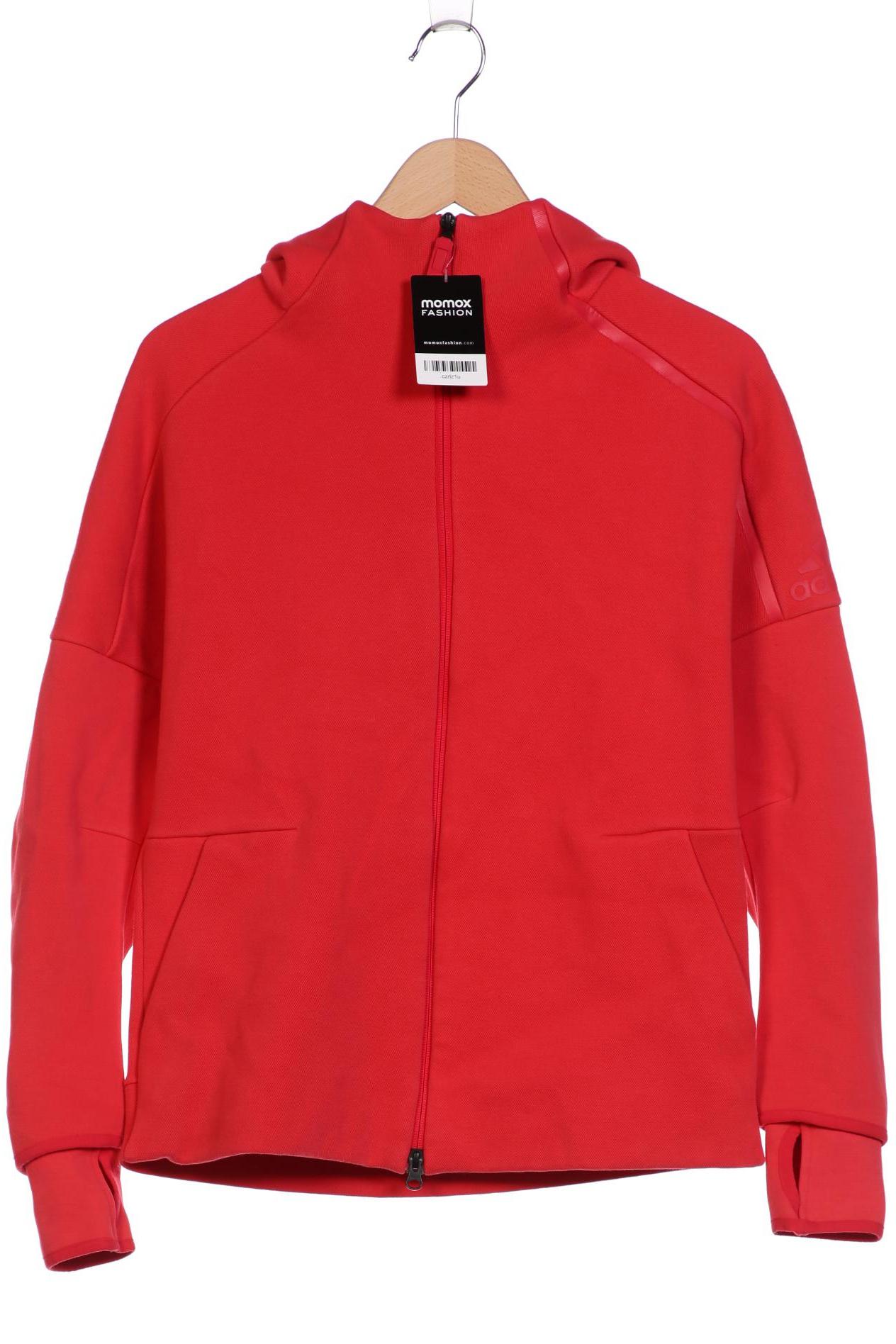 

adidas Damen Kapuzenpullover, rot, Gr. 46