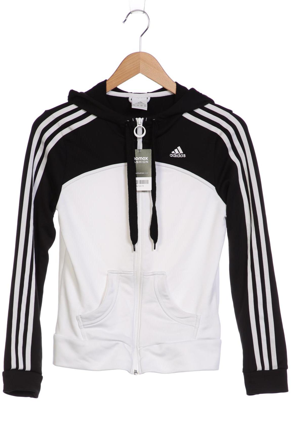 

adidas Damen Kapuzenpullover, weiß, Gr. 36