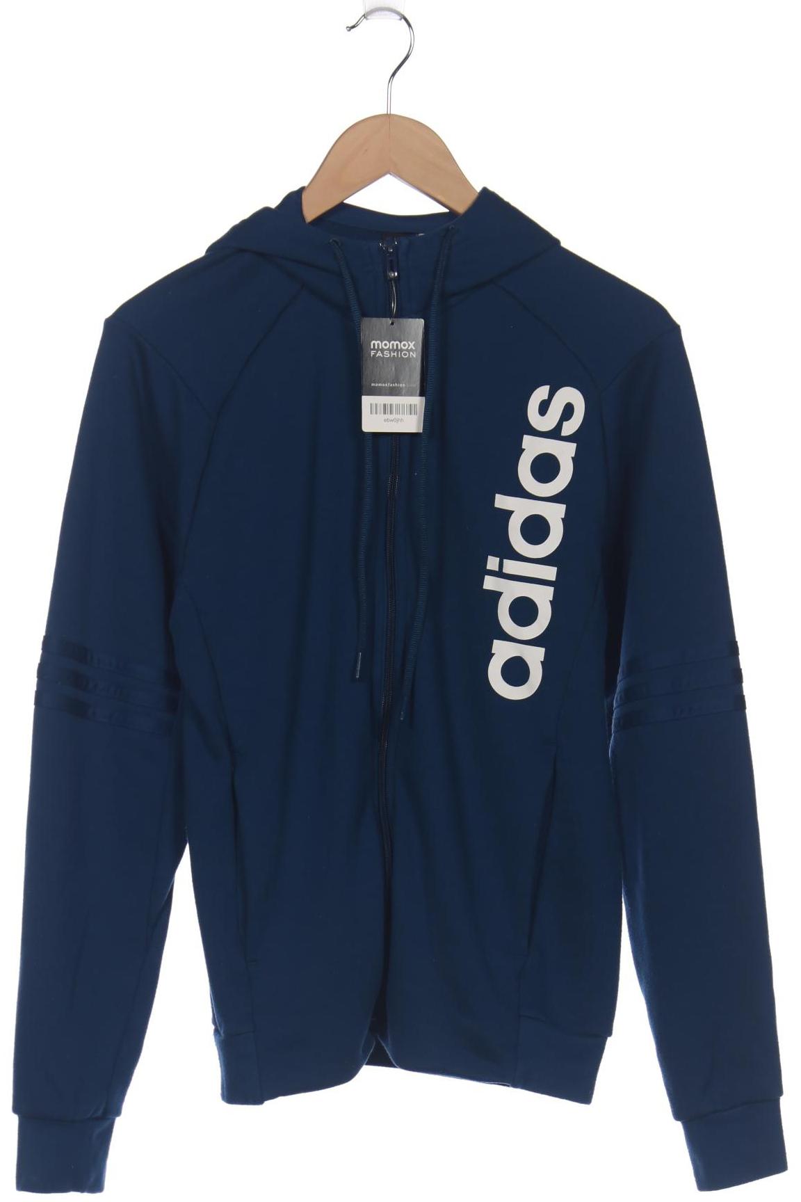 

adidas Damen Kapuzenpullover, blau, Gr. 38
