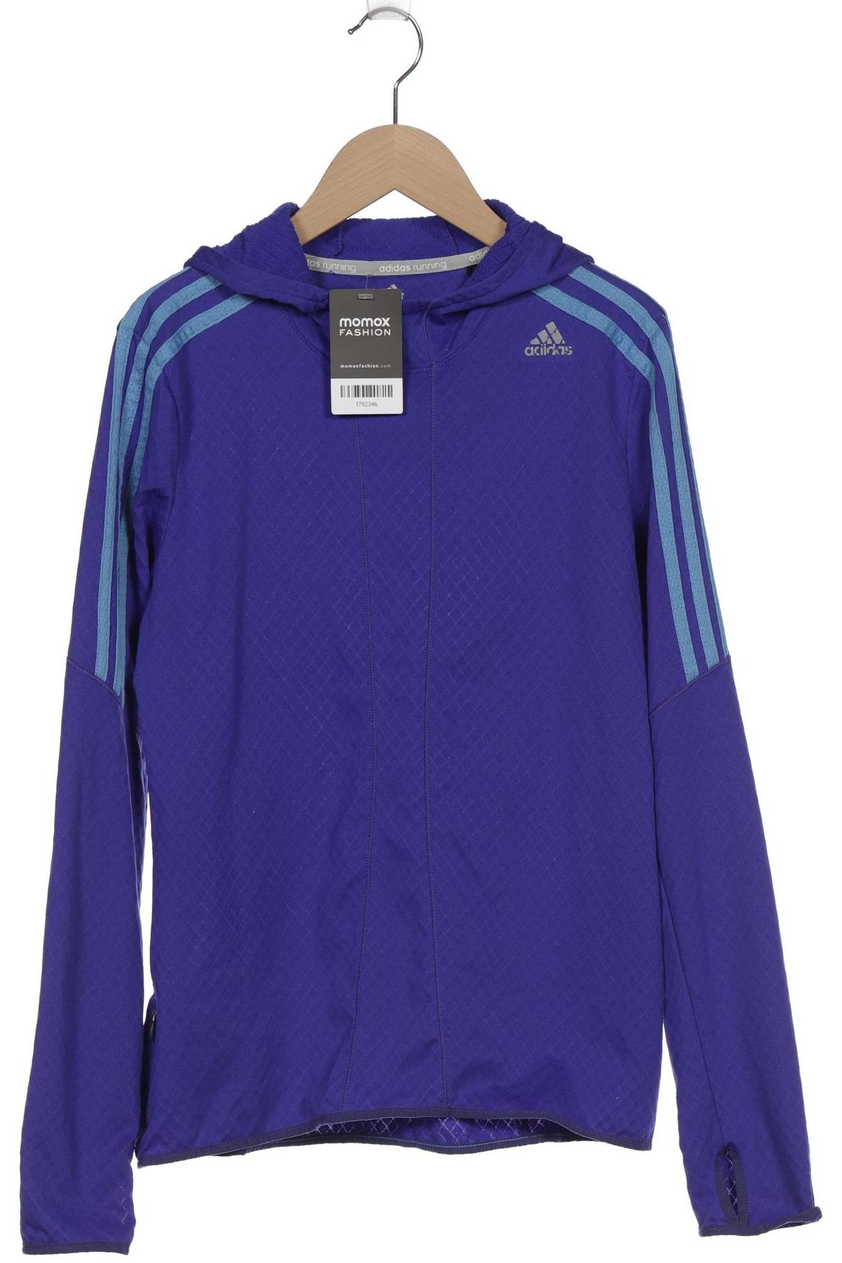 

adidas Damen Kapuzenpullover, blau, Gr. 38