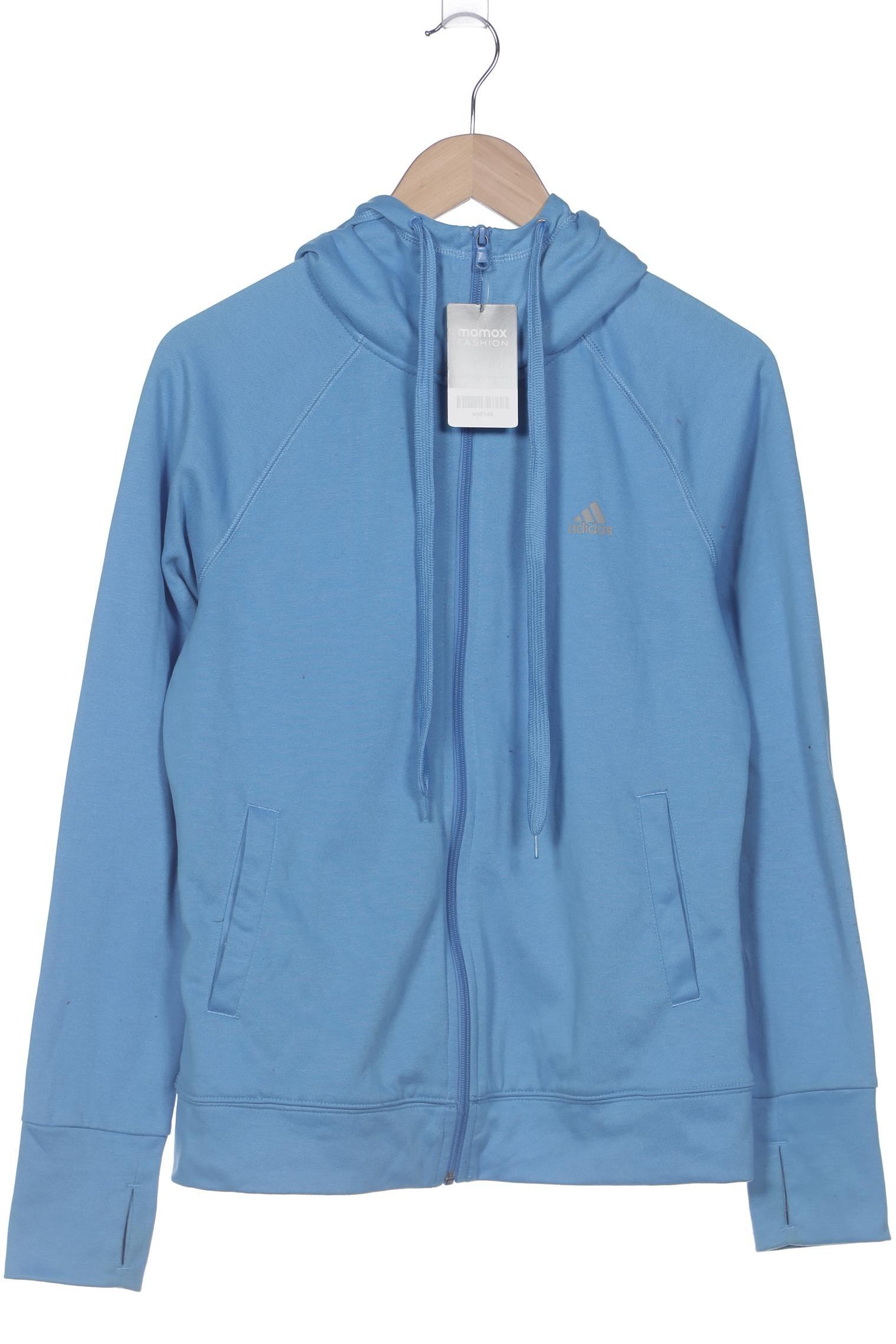 

adidas Damen Kapuzenpullover, blau, Gr. 38