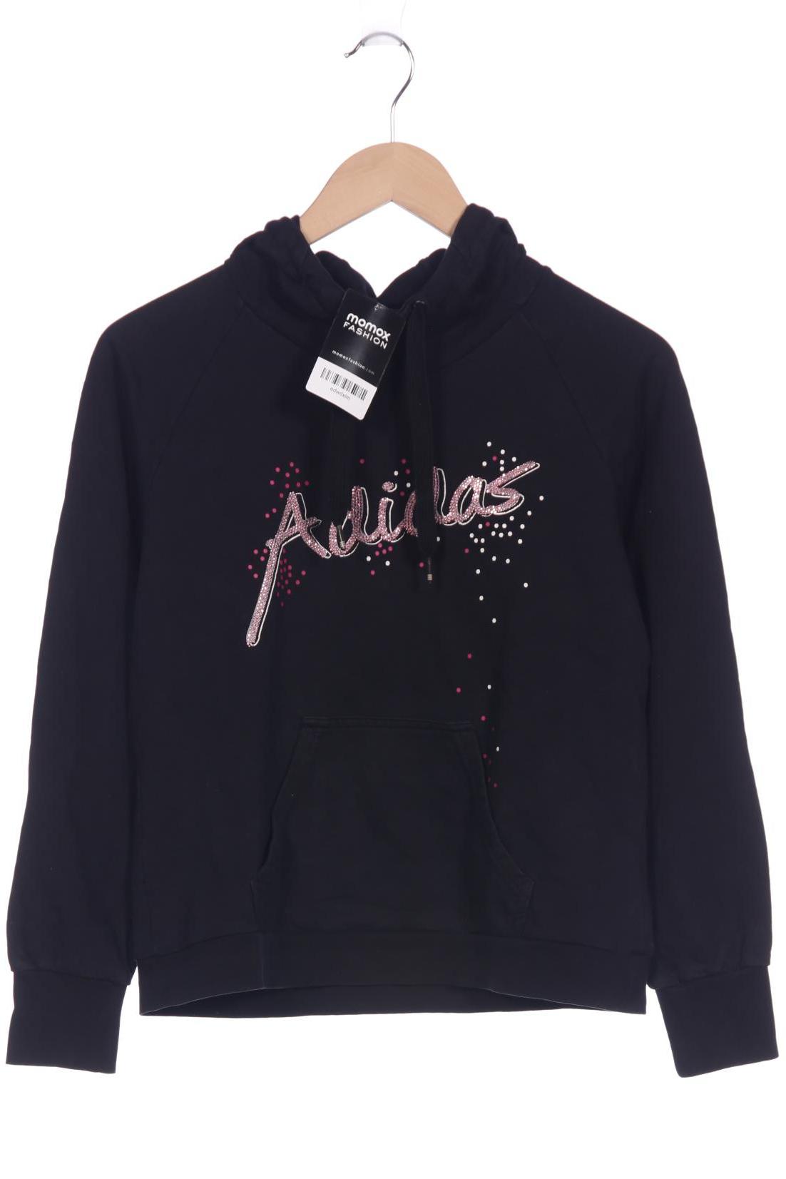 

adidas Damen Kapuzenpullover, schwarz, Gr. 38