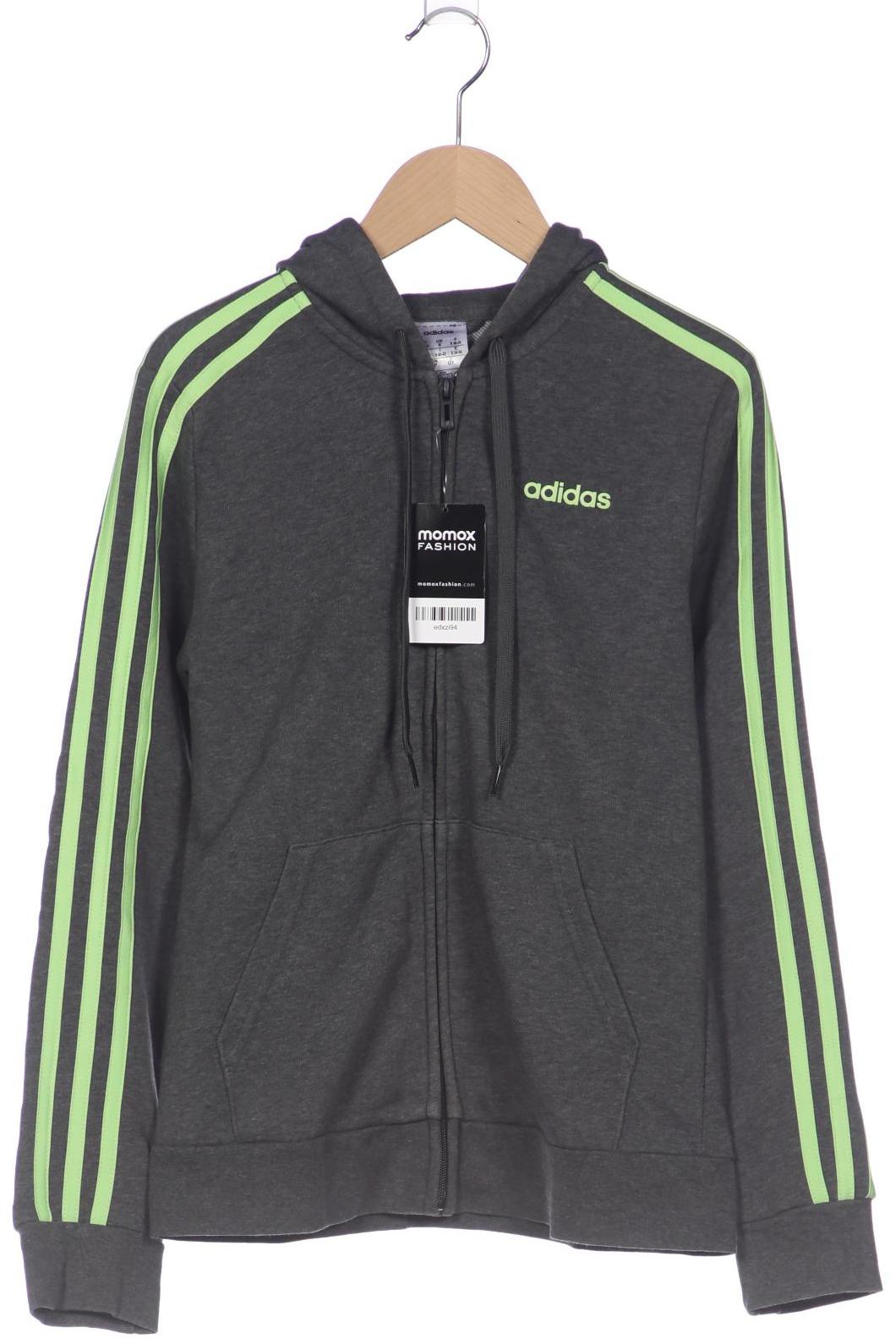 

adidas Damen Kapuzenpullover, grau, Gr. 36