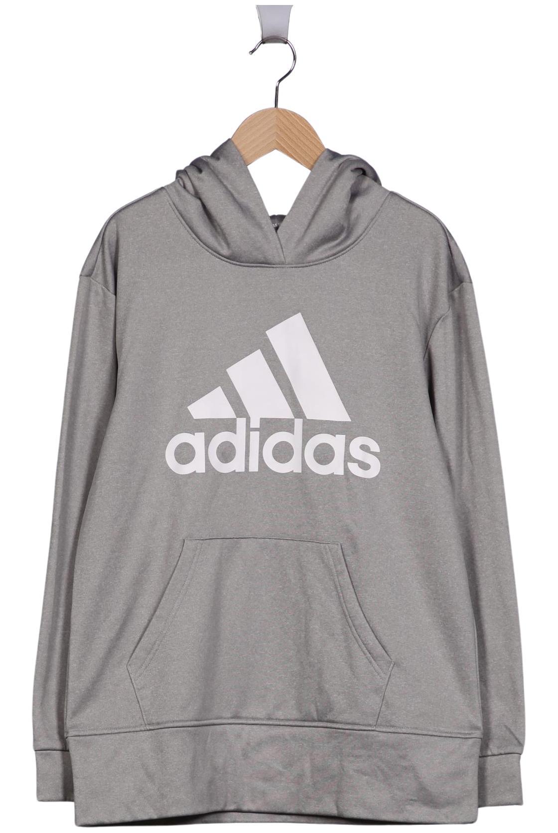 

adidas Damen Kapuzenpullover, grau, Gr. 38