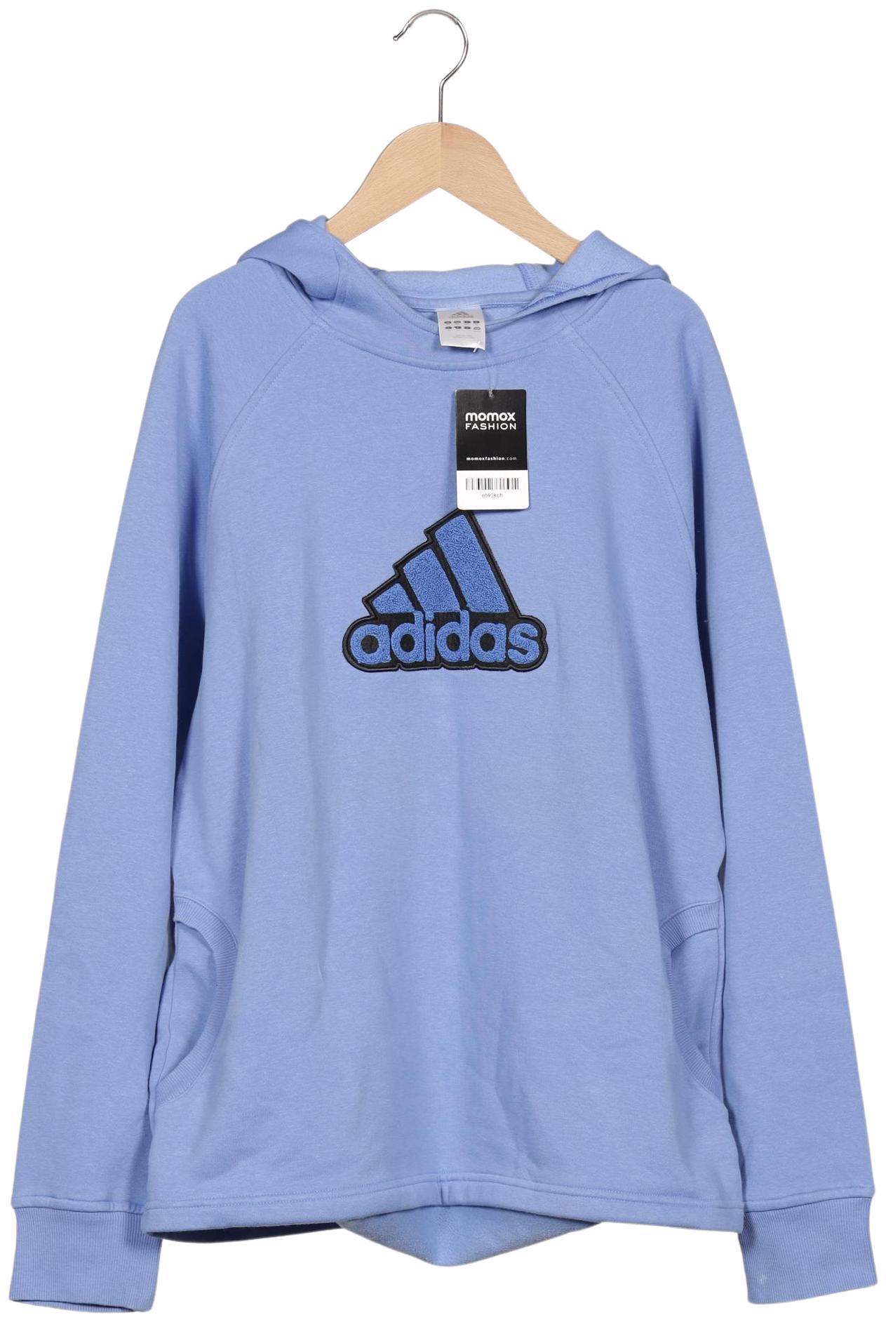 

adidas Damen Kapuzenpullover, hellblau, Gr. 48