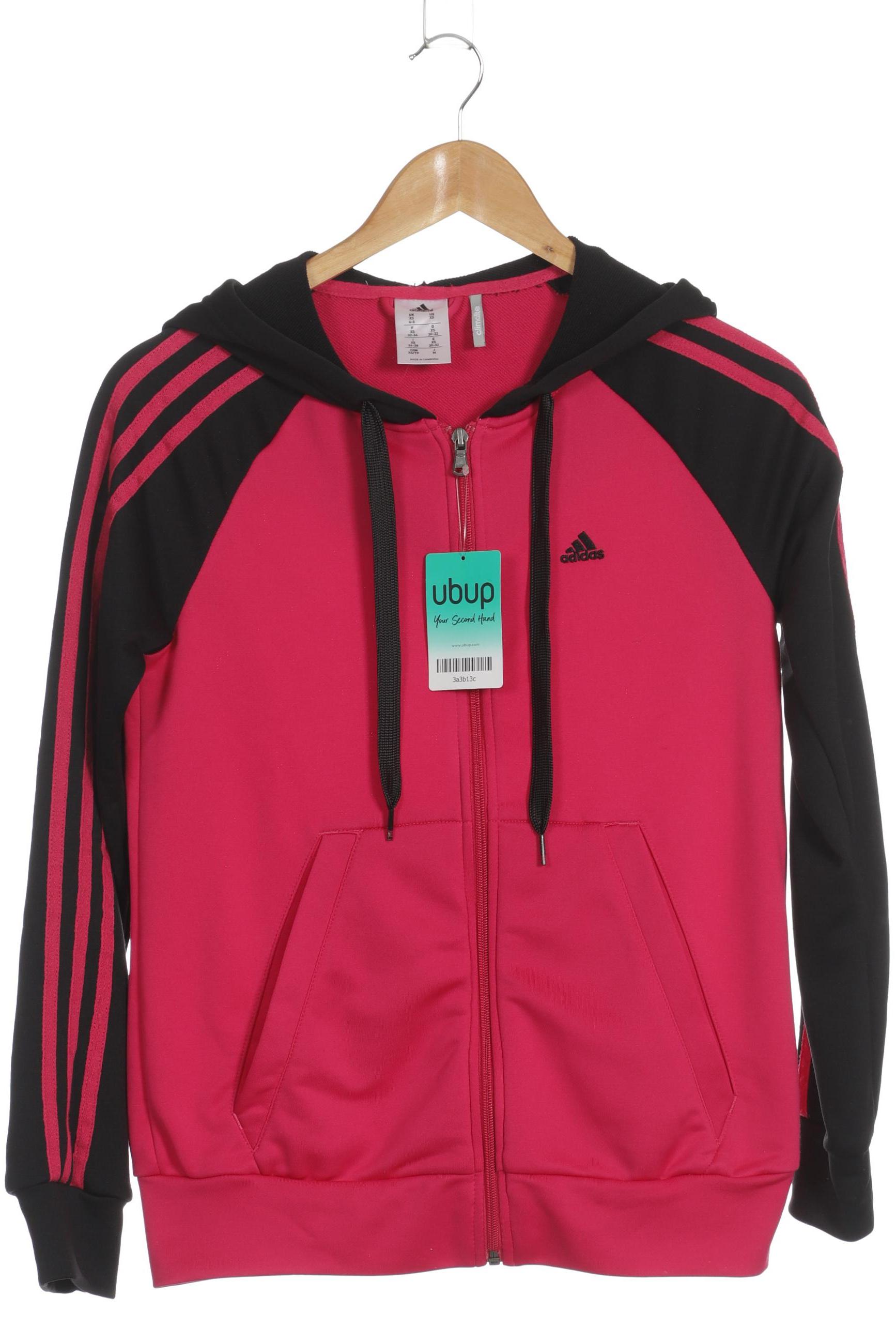

adidas Damen Kapuzenpullover, pink, Gr. 34