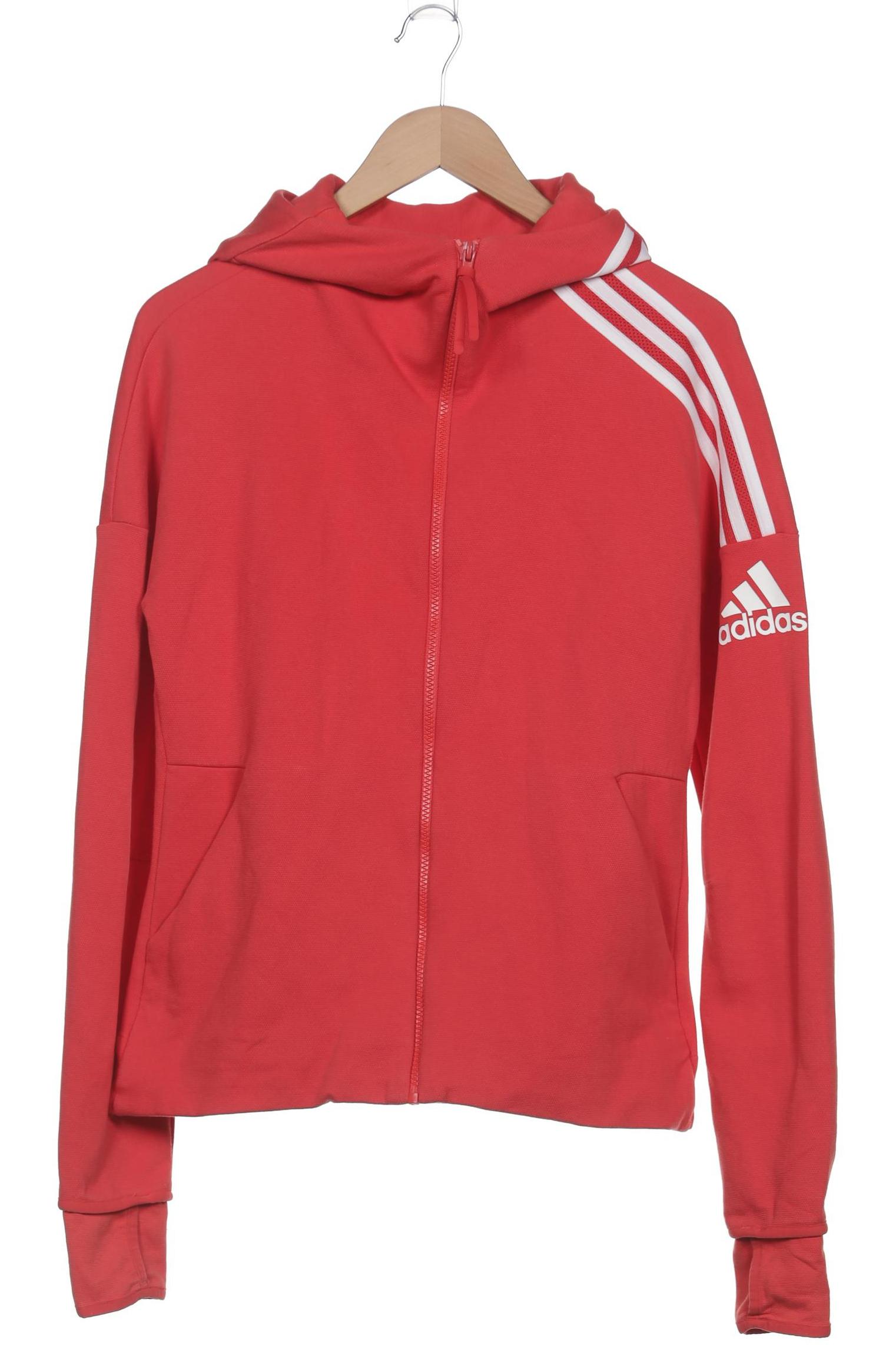 

adidas Damen Kapuzenpullover, rot, Gr. 38