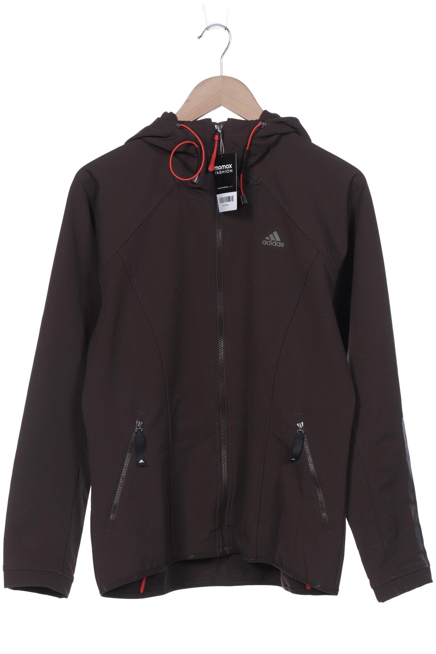 

adidas Damen Kapuzenpullover, braun, Gr. 44