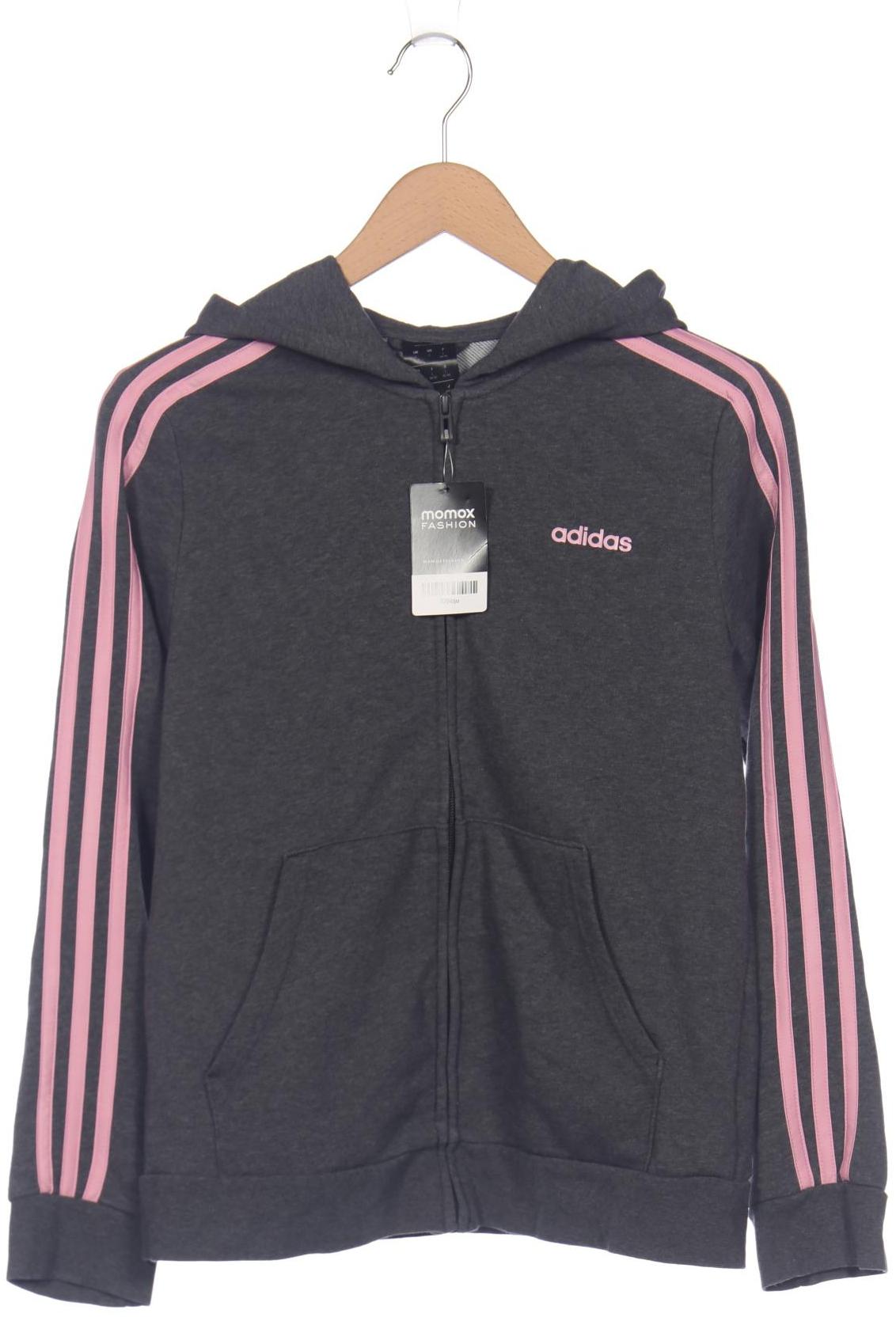 

adidas Damen Kapuzenpullover, grau, Gr. 42