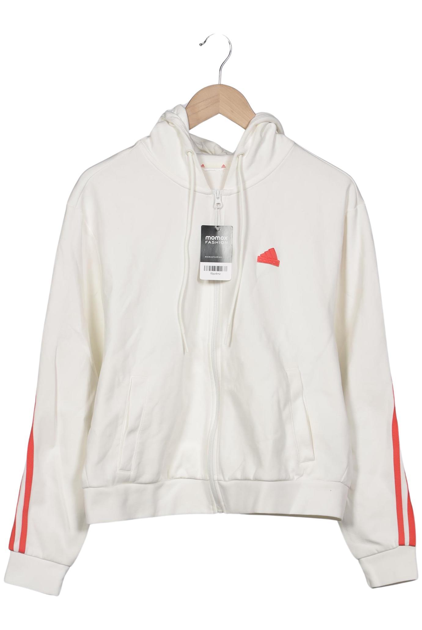

adidas Damen Kapuzenpullover, weiß, Gr. 44