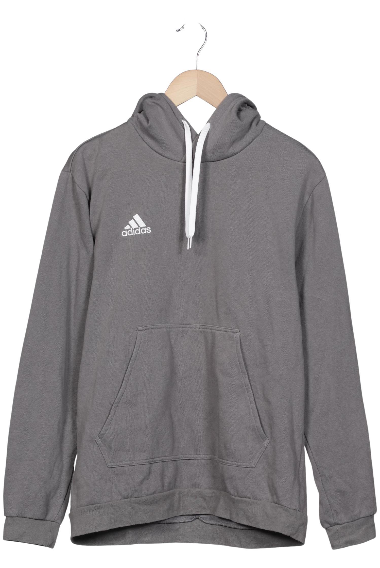 

adidas Damen Kapuzenpullover, grau, Gr. 42