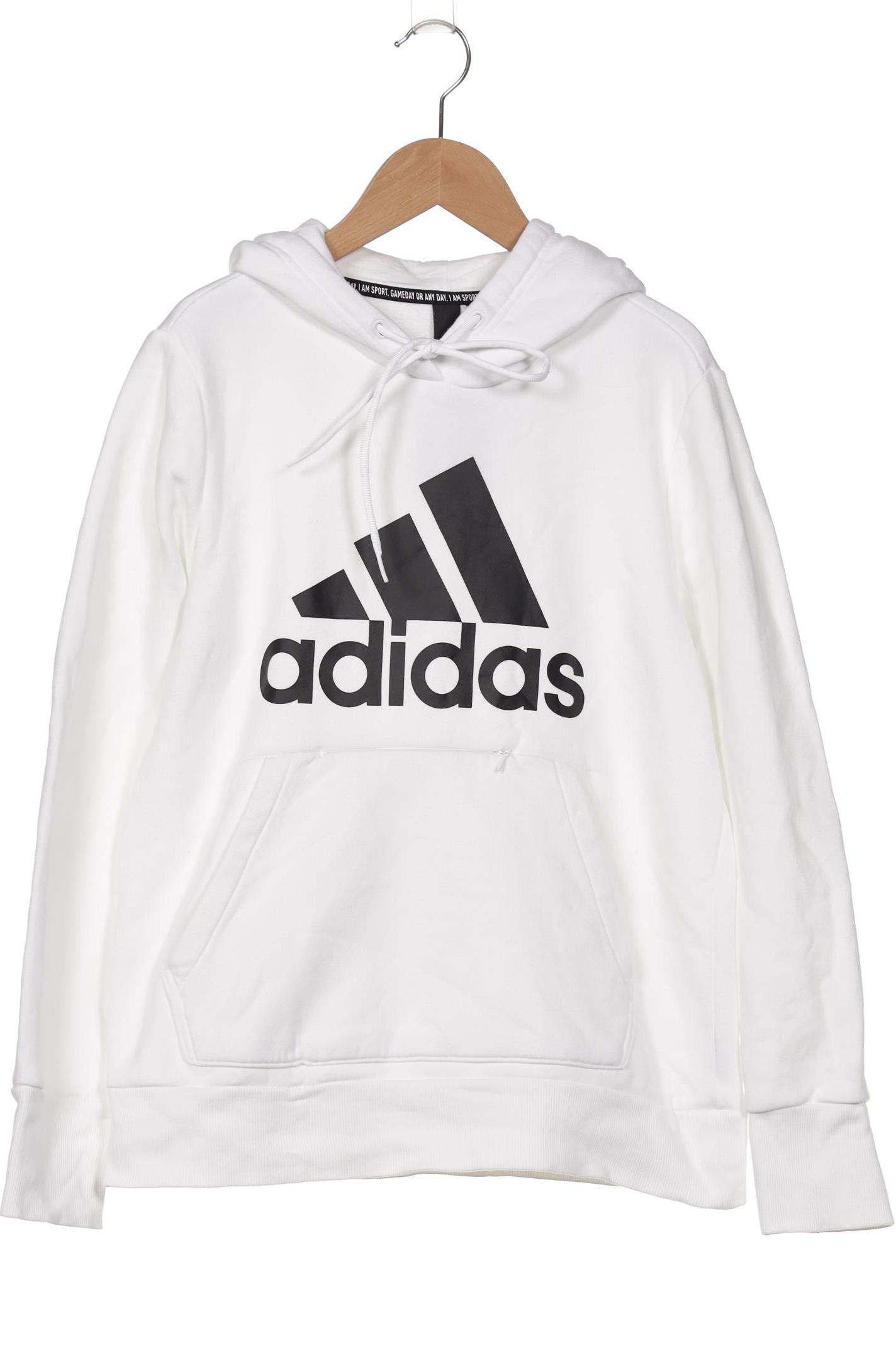 

adidas Damen Kapuzenpullover, weiß, Gr. 38