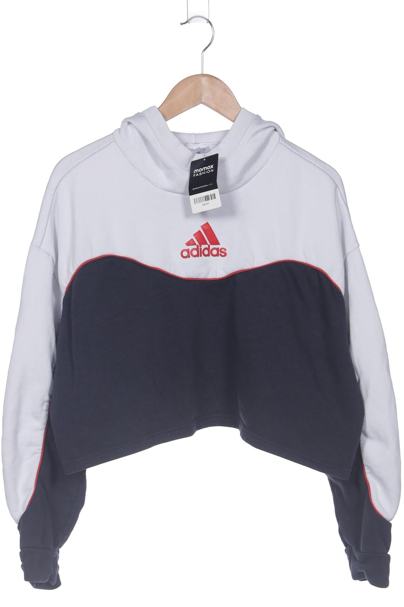 

adidas Damen Kapuzenpullover, weiß, Gr. 46