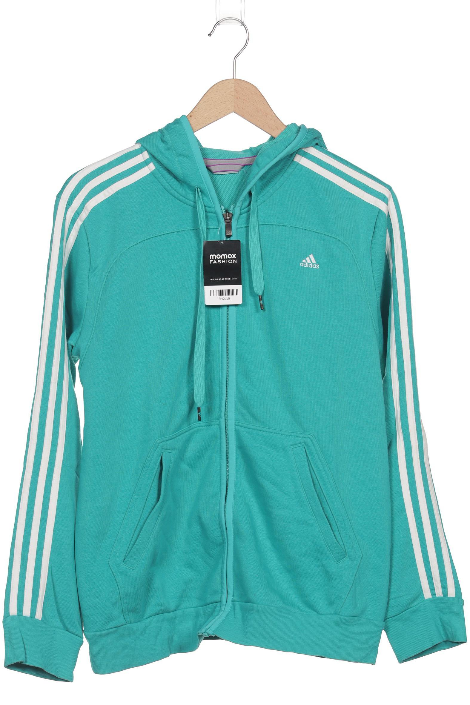 

adidas Damen Kapuzenpullover, türkis, Gr. 44