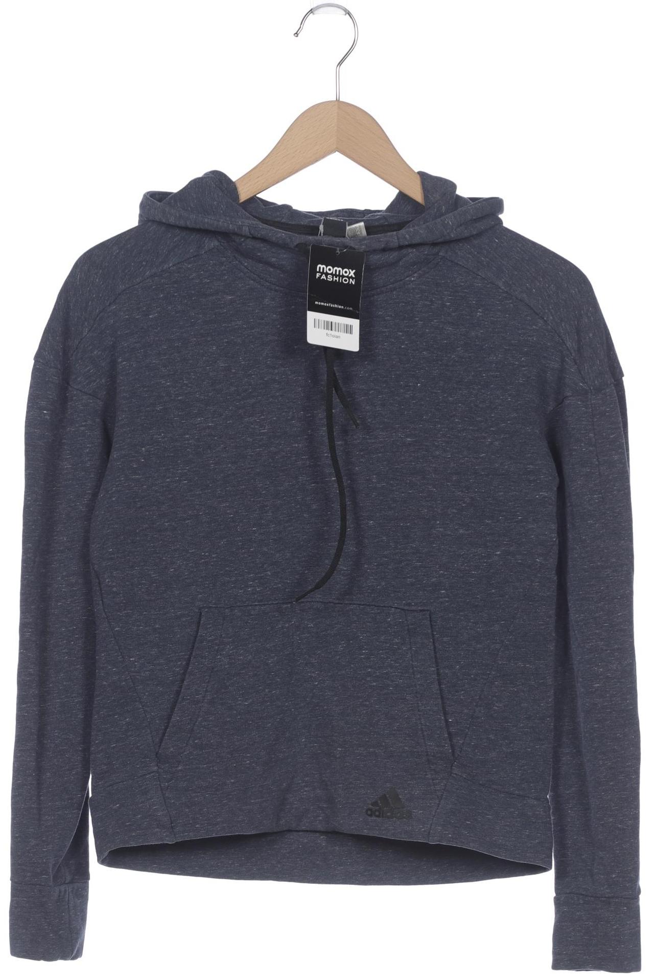 

adidas Damen Kapuzenpullover, marineblau, Gr. 34