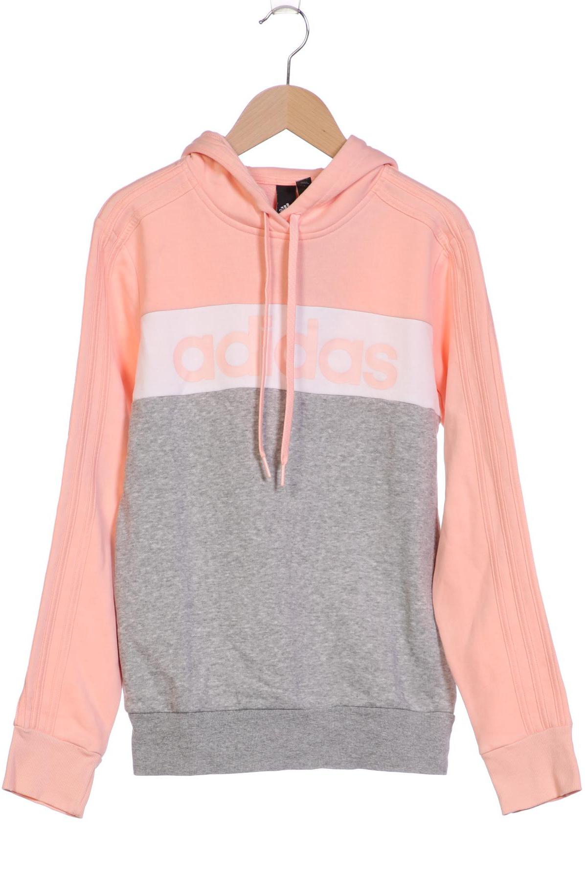 

adidas Damen Kapuzenpullover, pink, Gr. 34