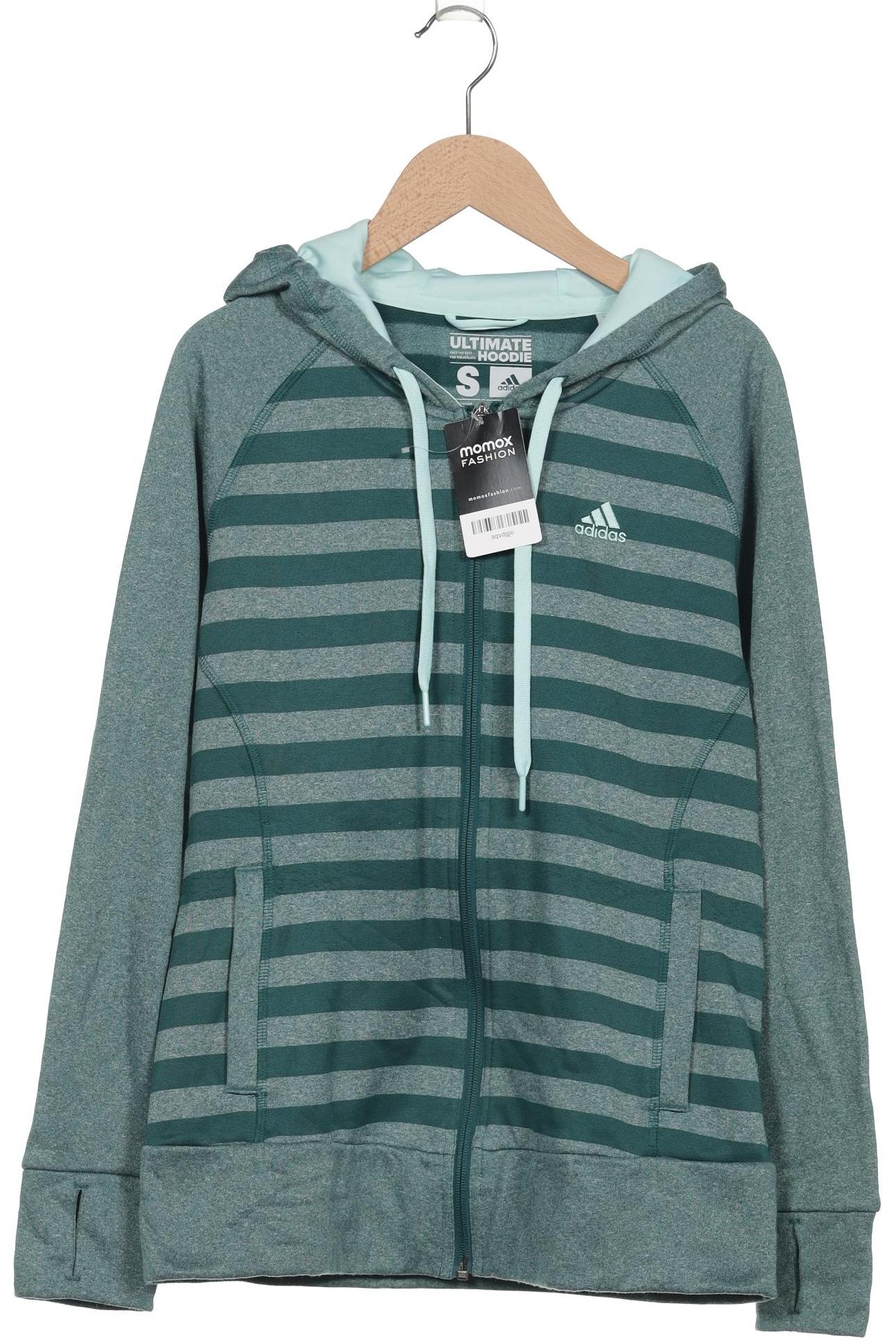 

adidas Damen Kapuzenpullover, grün, Gr. 36