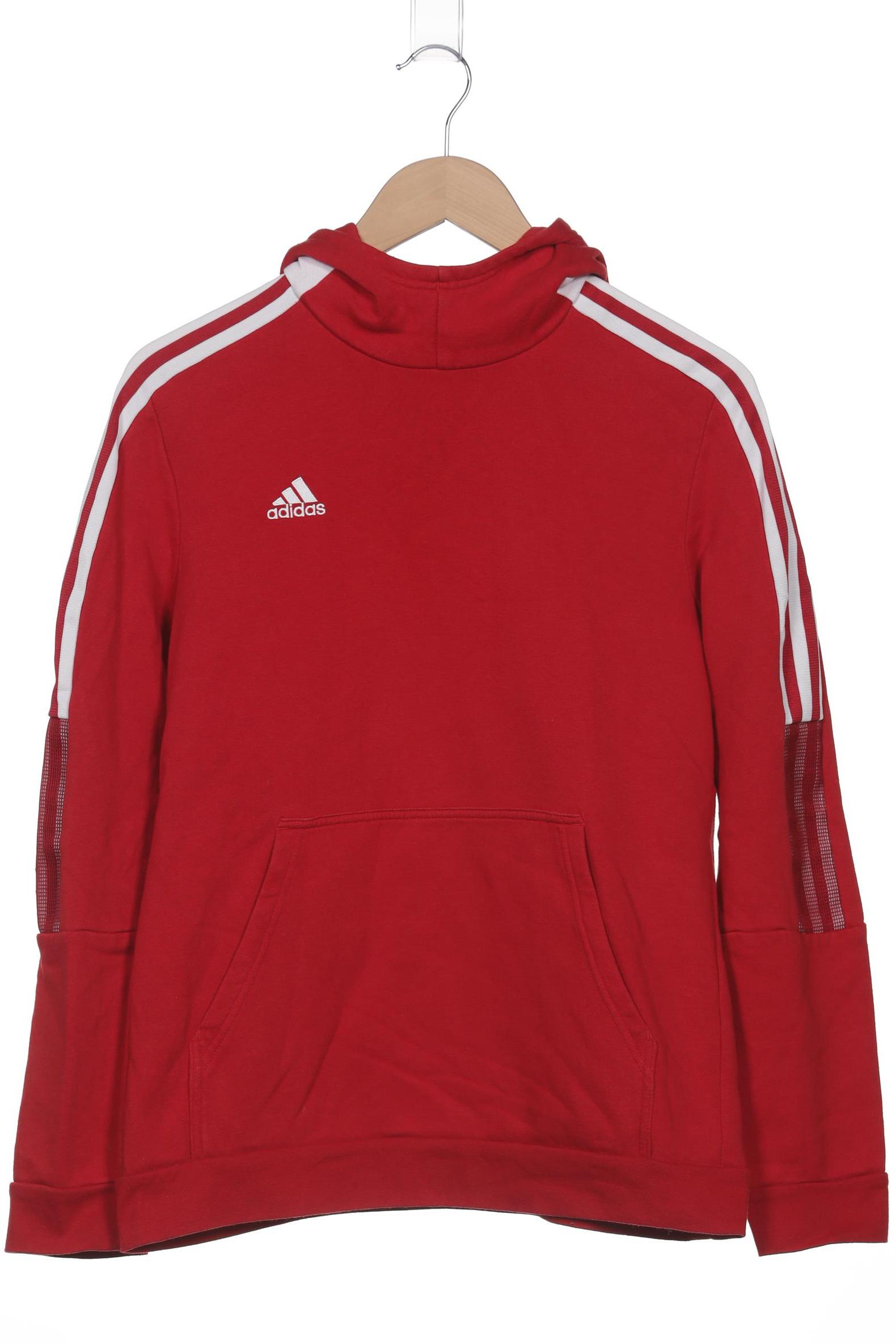 

adidas Damen Kapuzenpullover, rot, Gr. 42