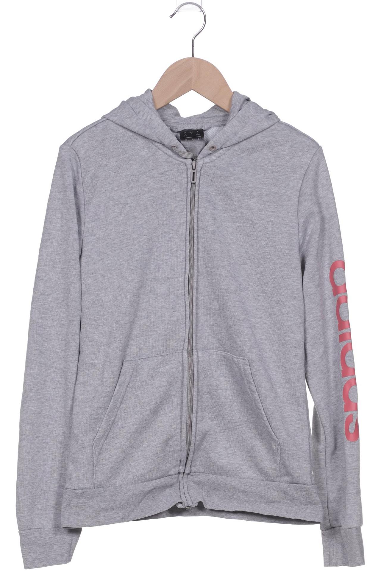 

adidas Damen Kapuzenpullover, grau, Gr. 36