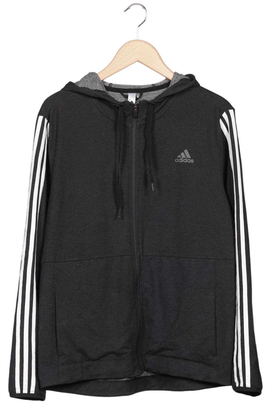 

adidas Damen Kapuzenpullover, grau, Gr. 42