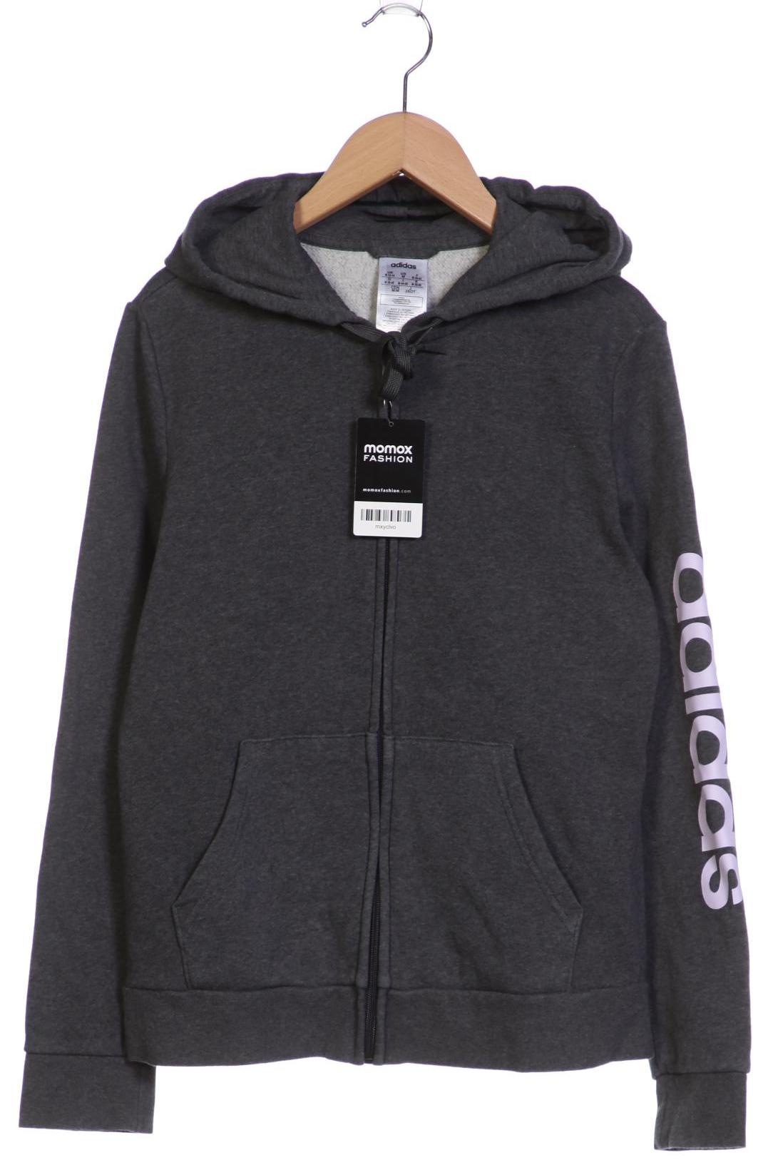 

adidas Damen Kapuzenpullover, grau, Gr. 38