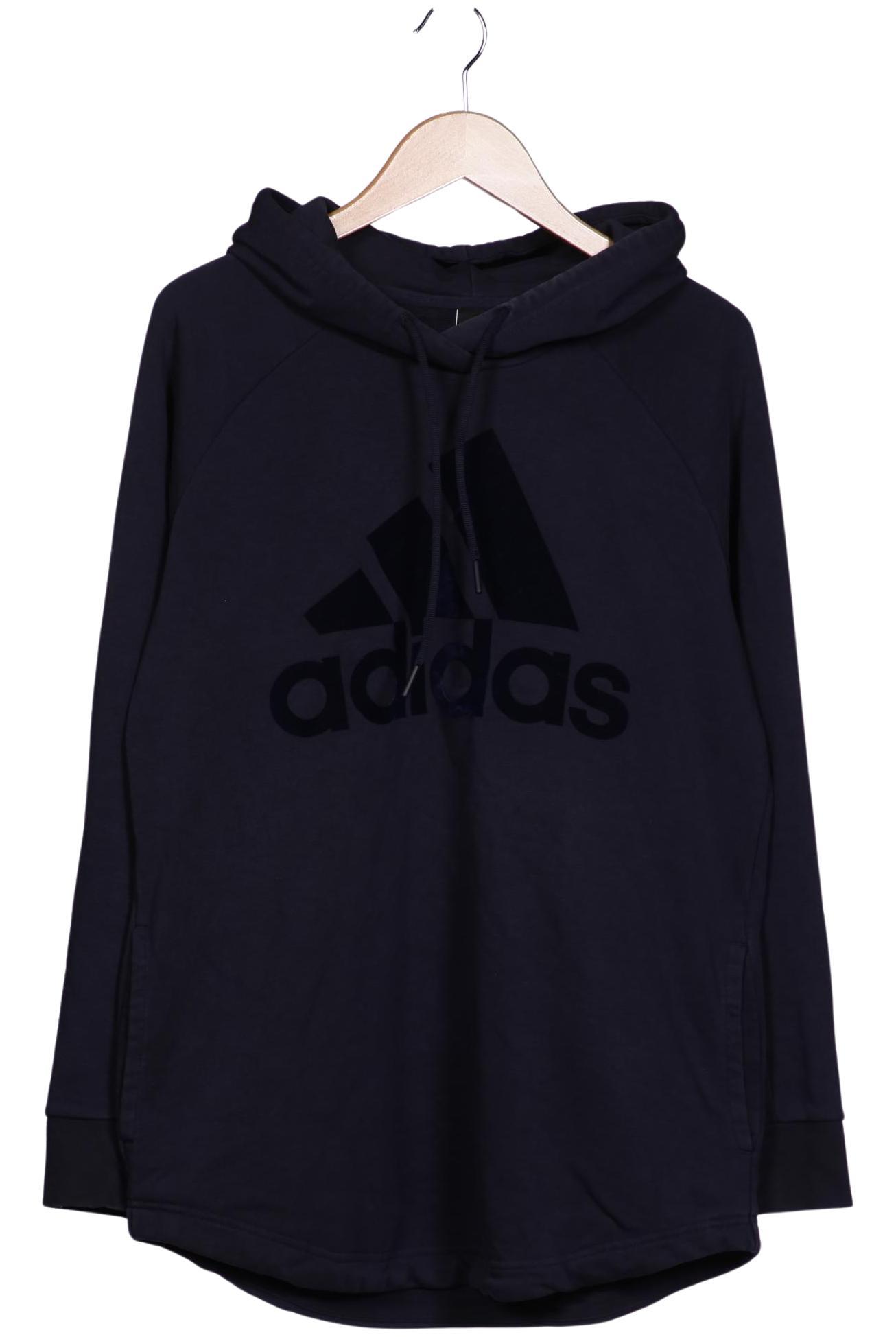 

adidas Damen Kapuzenpullover, marineblau, Gr. 44