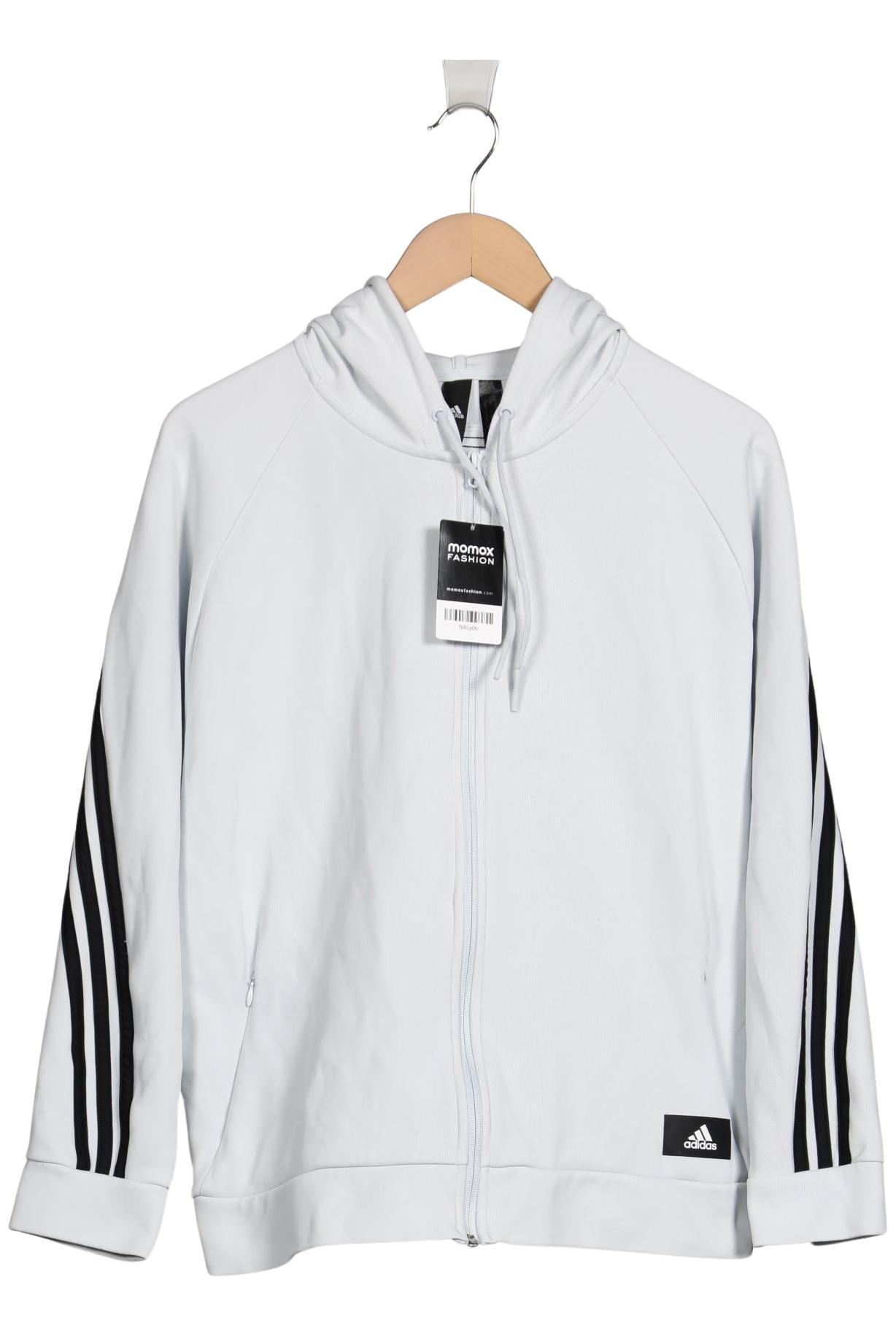 

adidas Damen Kapuzenpullover, hellblau, Gr. 44