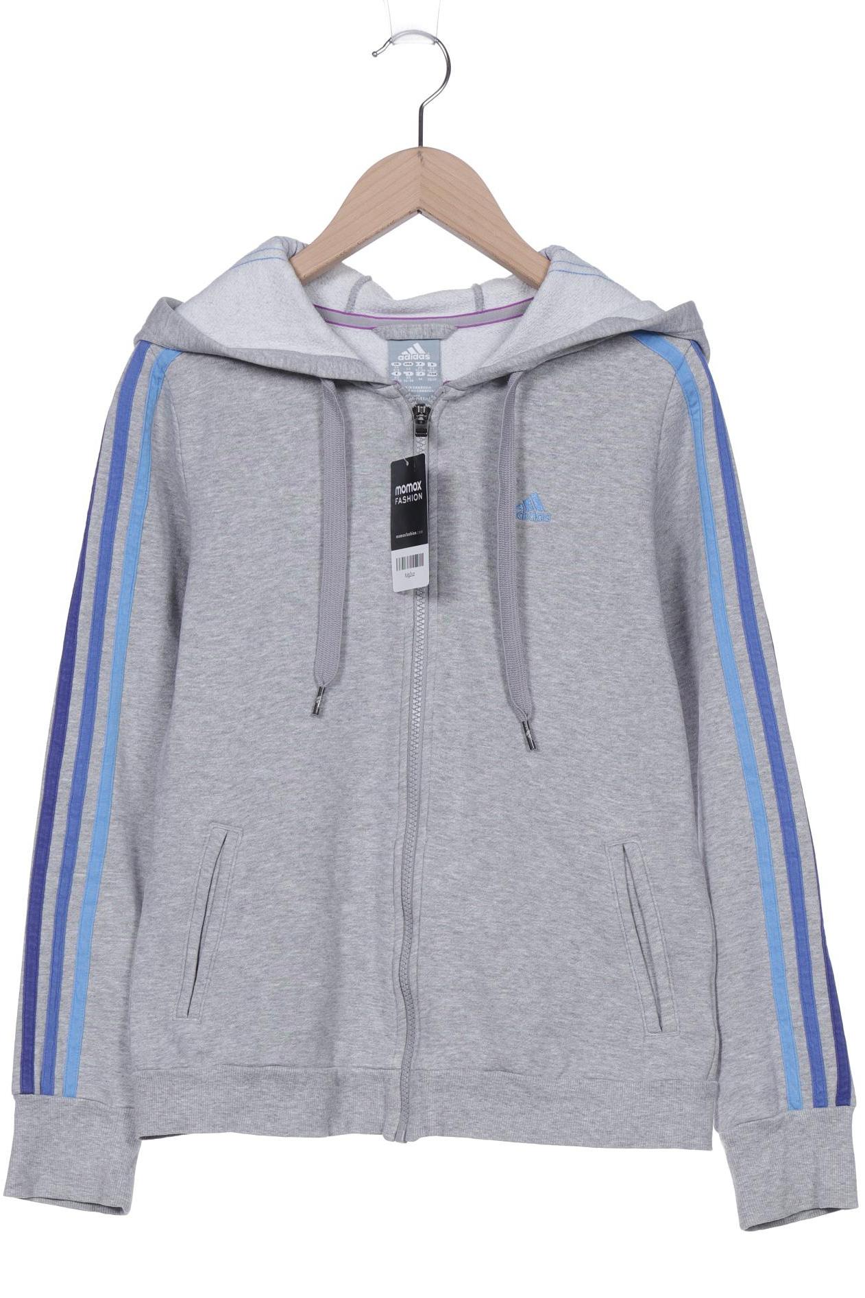 

adidas Damen Kapuzenpullover, grau, Gr. 34