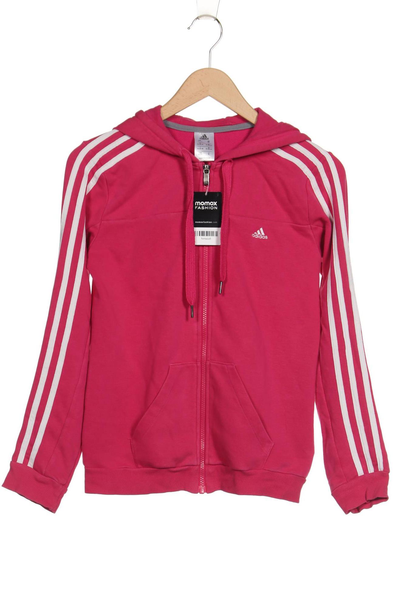 

adidas Damen Kapuzenpullover, pink, Gr. 34